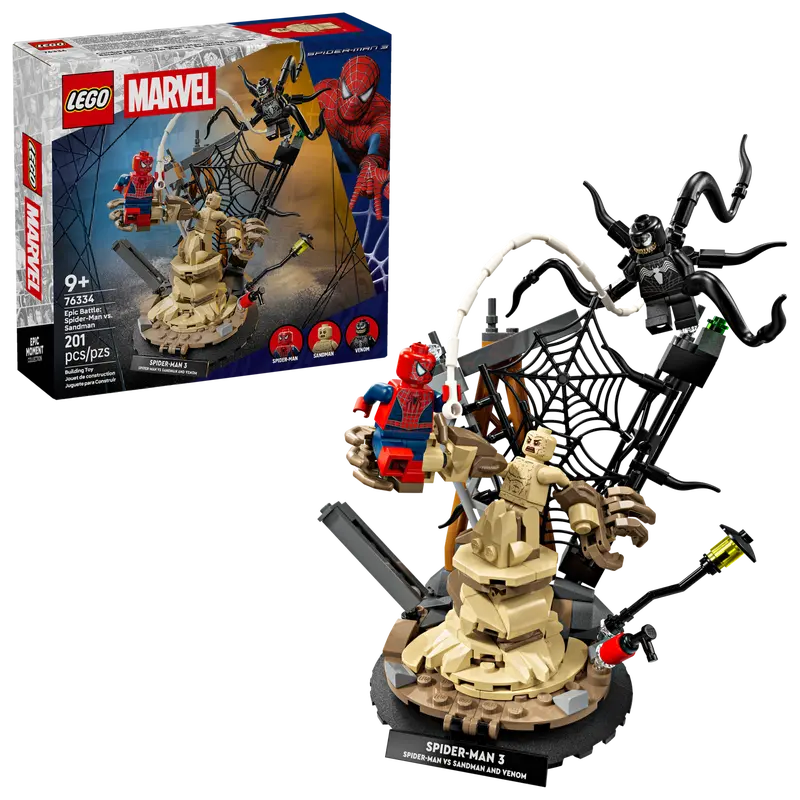 Lego 76334 Epic Battle: Spider-Man vs. Sandman