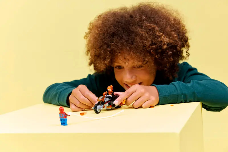 Lego 76335 Spider-Man vs. Ghost Rider Motorcycle