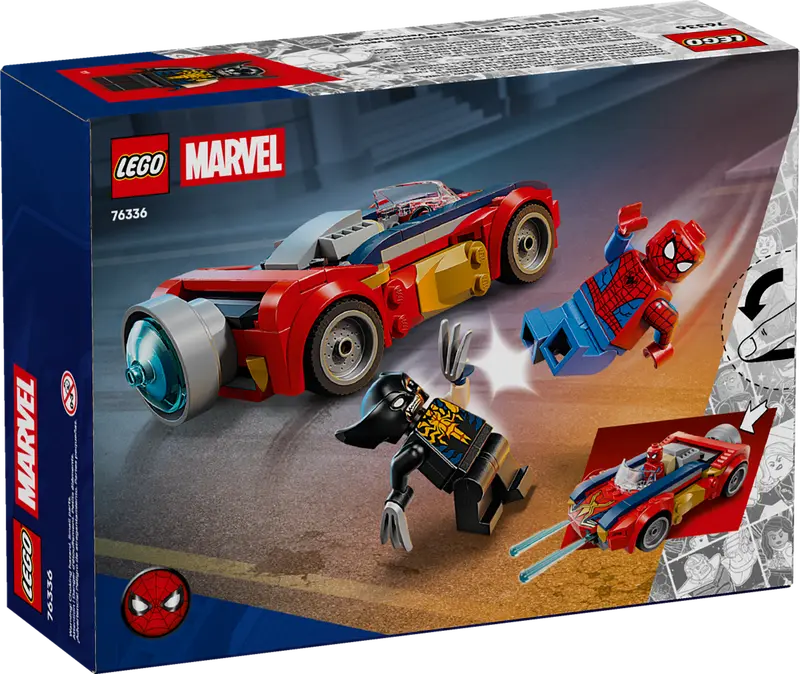 Lego 76336 Spider-Man Car vs. Venomized Wolverine