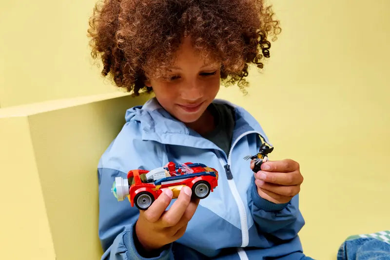 Lego 76336 Spider-Man Car vs. Venomized Wolverine