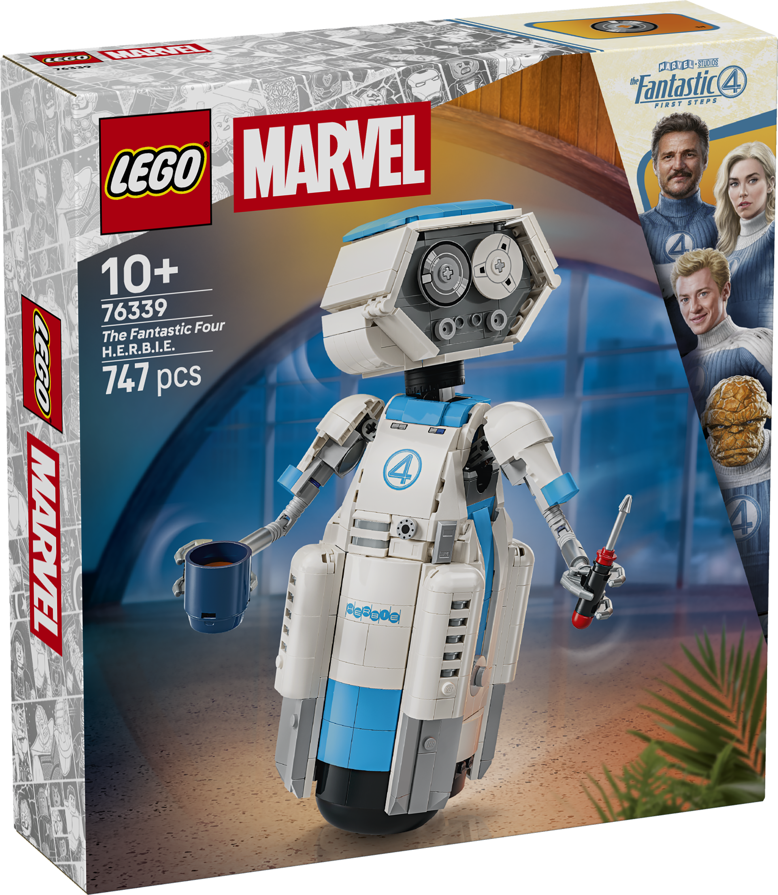 Lego 76339 The Fantastic Four H.E.R.B.I.E Set