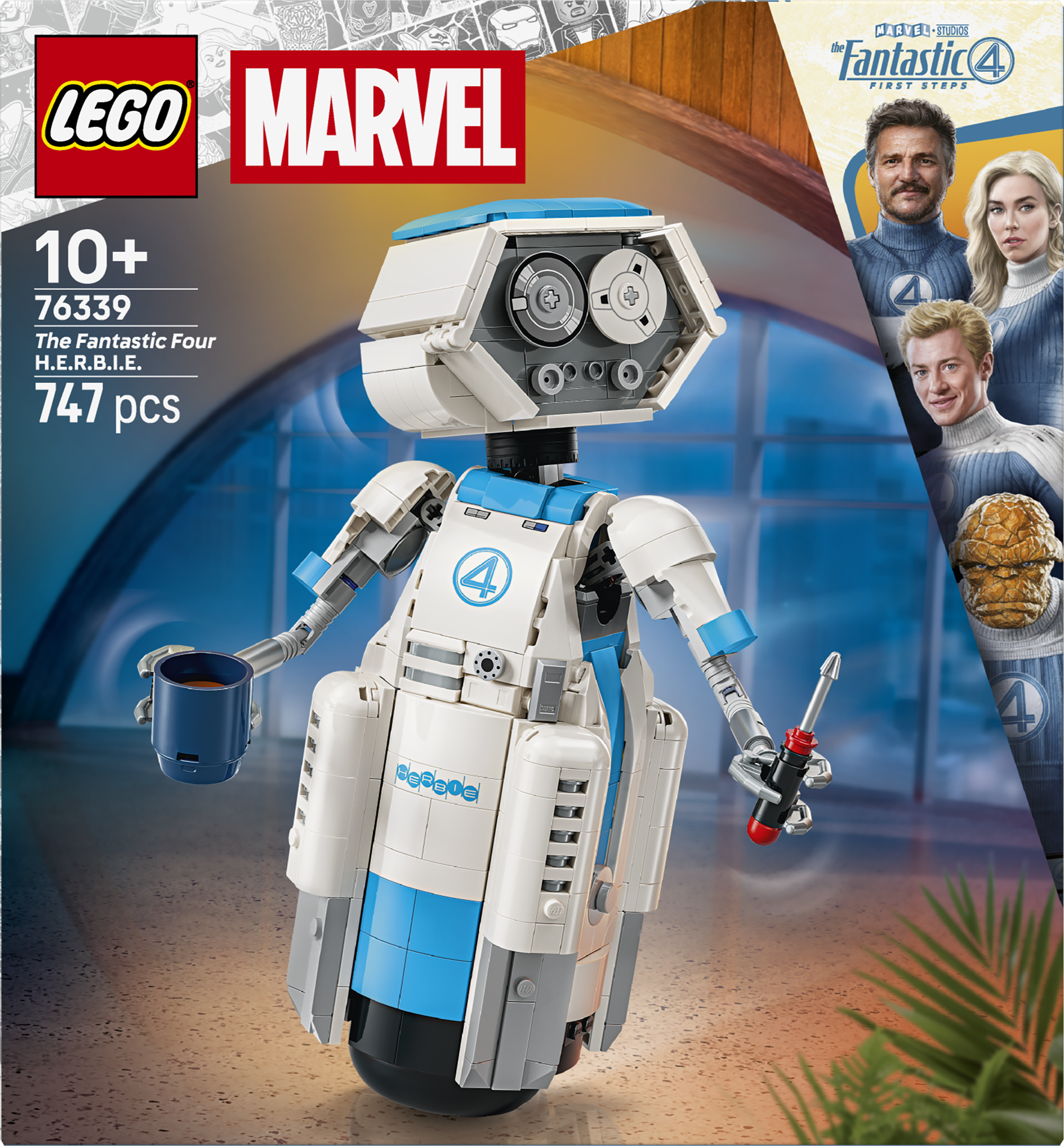 Lego 76339 The Fantastic Four H.E.R.B.I.E Set