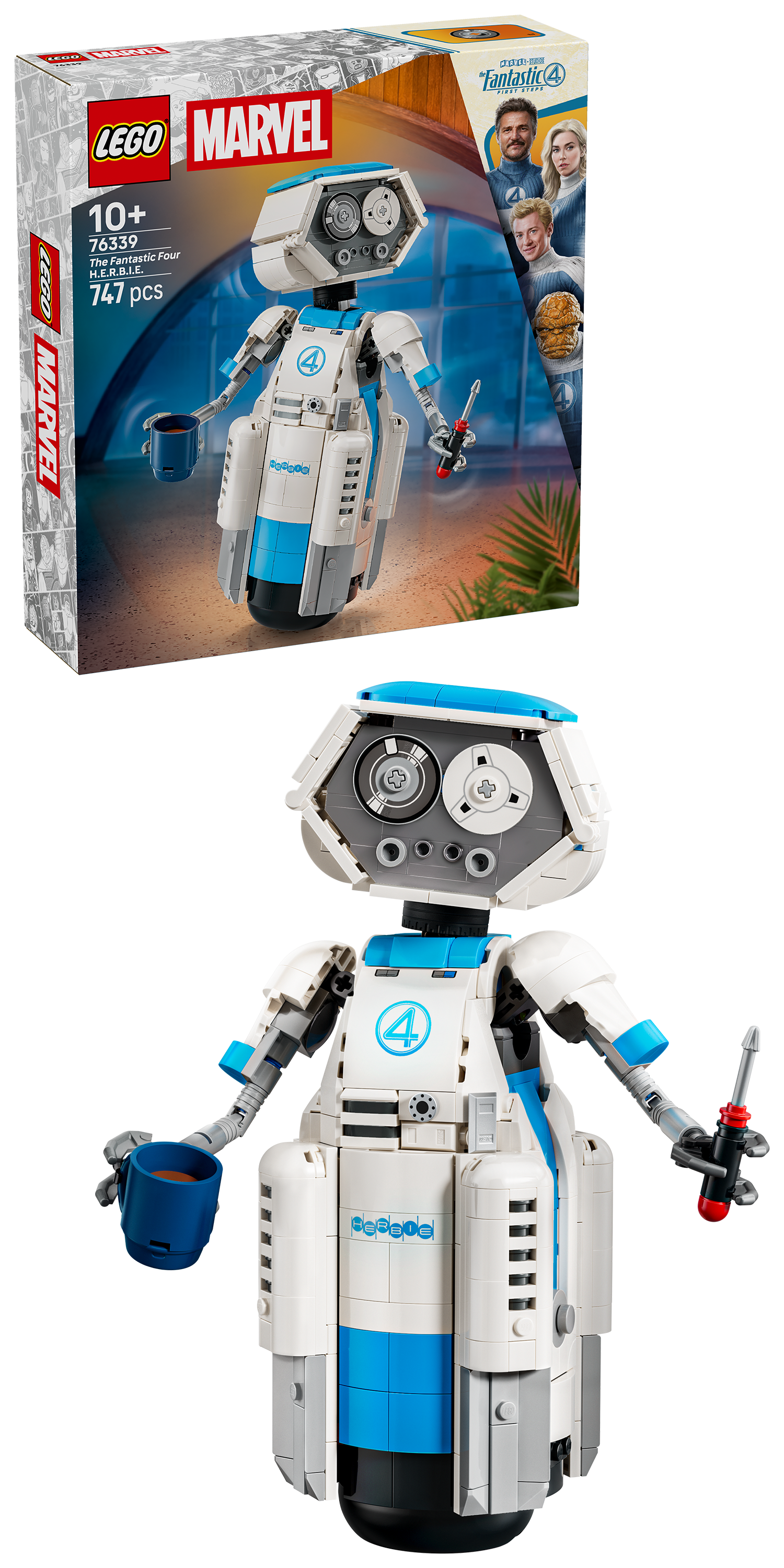Lego 76339 The Fantastic Four H.E.R.B.I.E Set