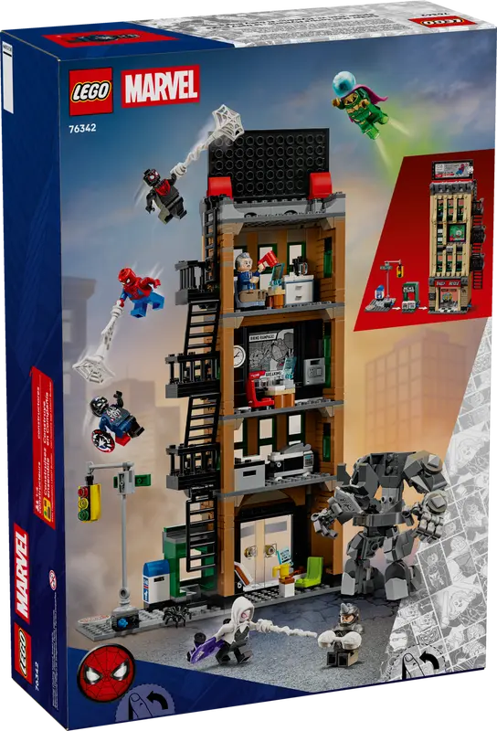 Lego 76342 Spider-Man vs. Mysterio: The Daily Bugle