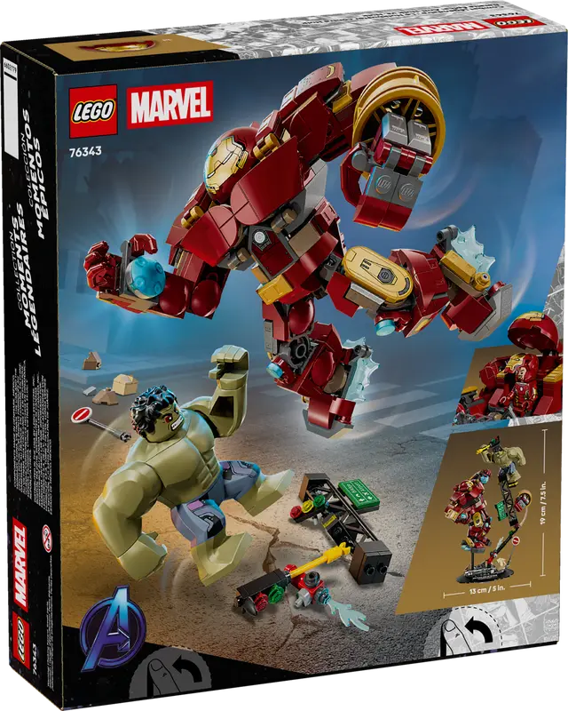 Lego 76343 Epic Battle: Hulkbuster vs. The Hulk Set