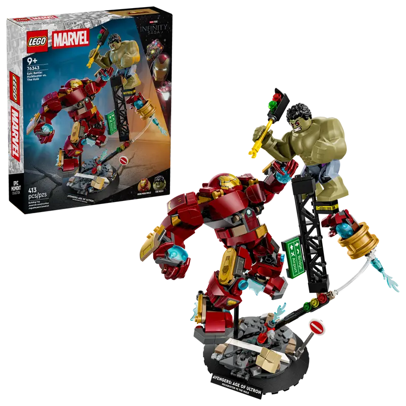 Lego 76343 Epic Battle: Hulkbuster vs. The Hulk Set