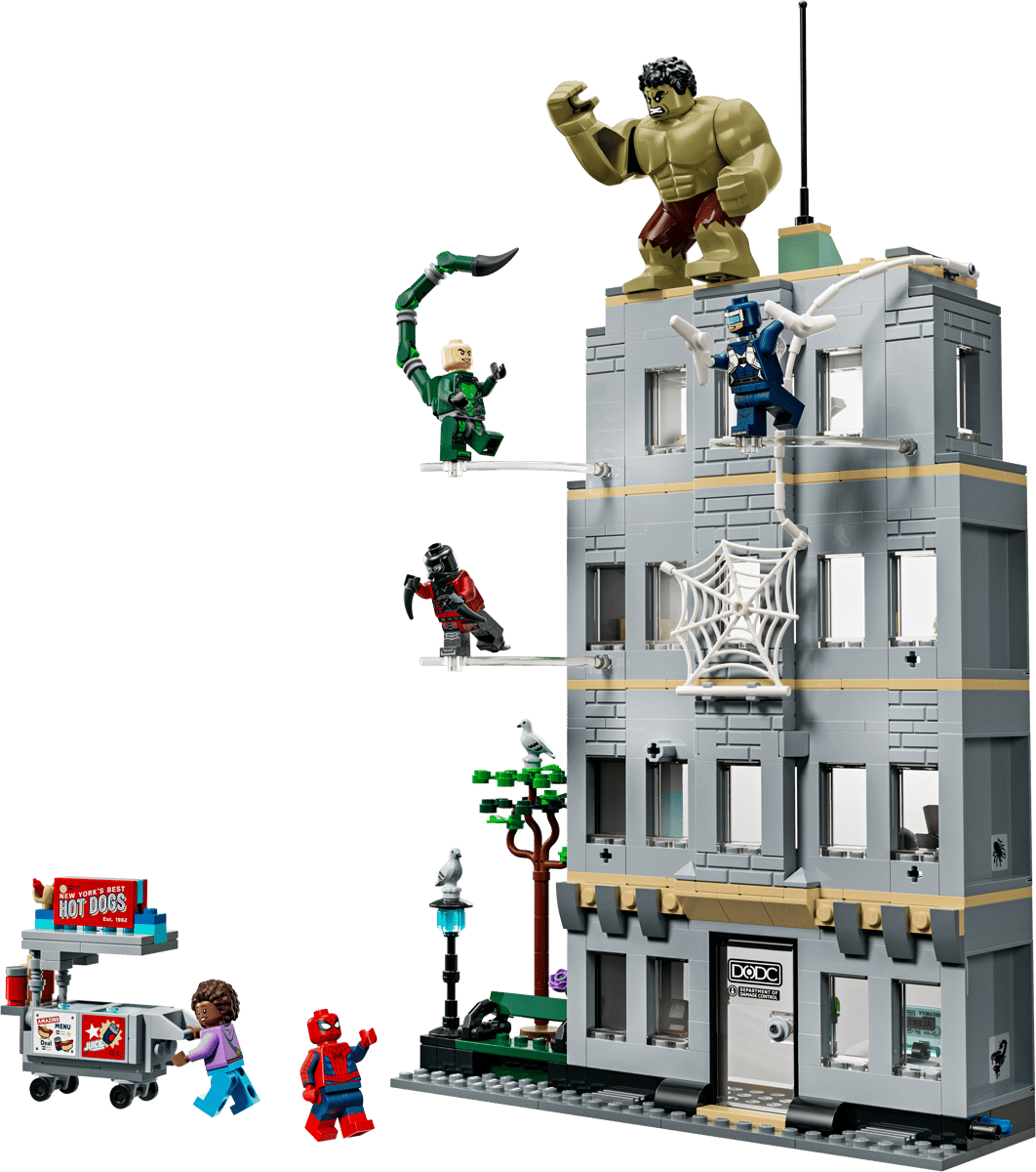 Lego 76350 Spider-Man vs. Hulk Epic Clash