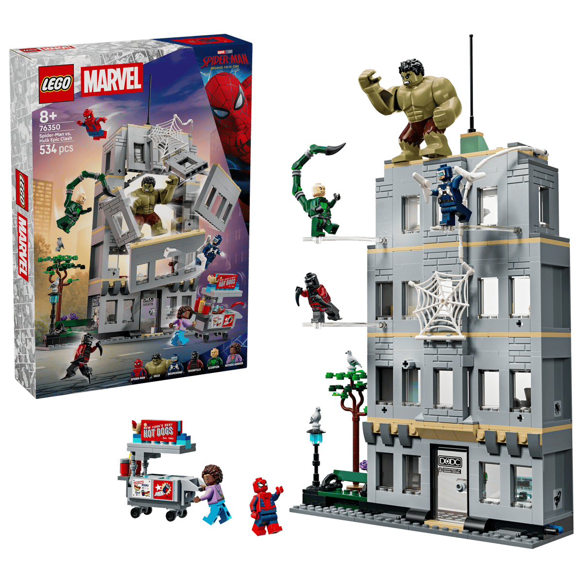 Lego 76350 Spider-Man vs. Hulk Epic Clash