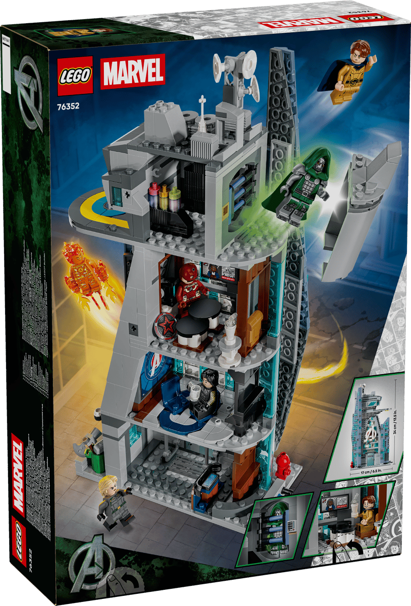 LEGO 76352 Avengers: Doomsday New Avengers Tower