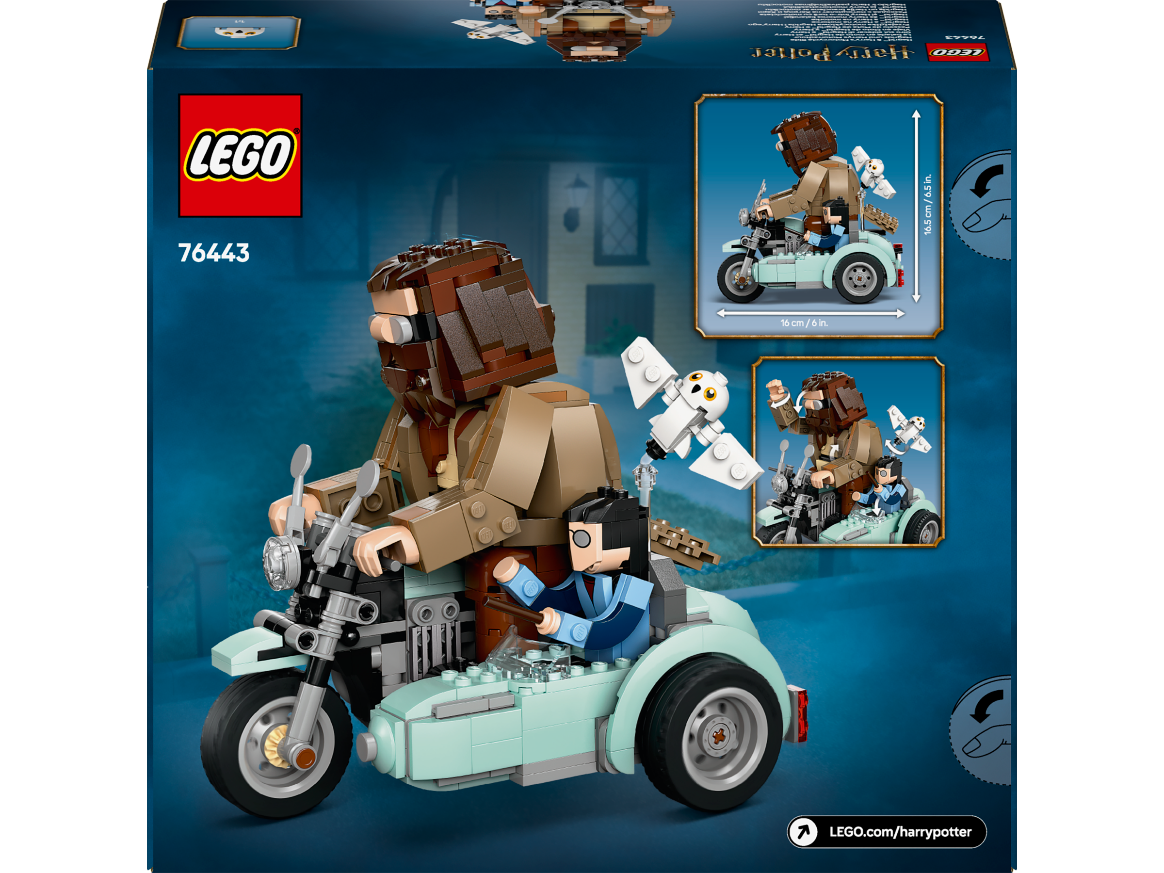 LEGO Harry Potter 76443 Hagrid™ & Harrys Motorcycle Ride