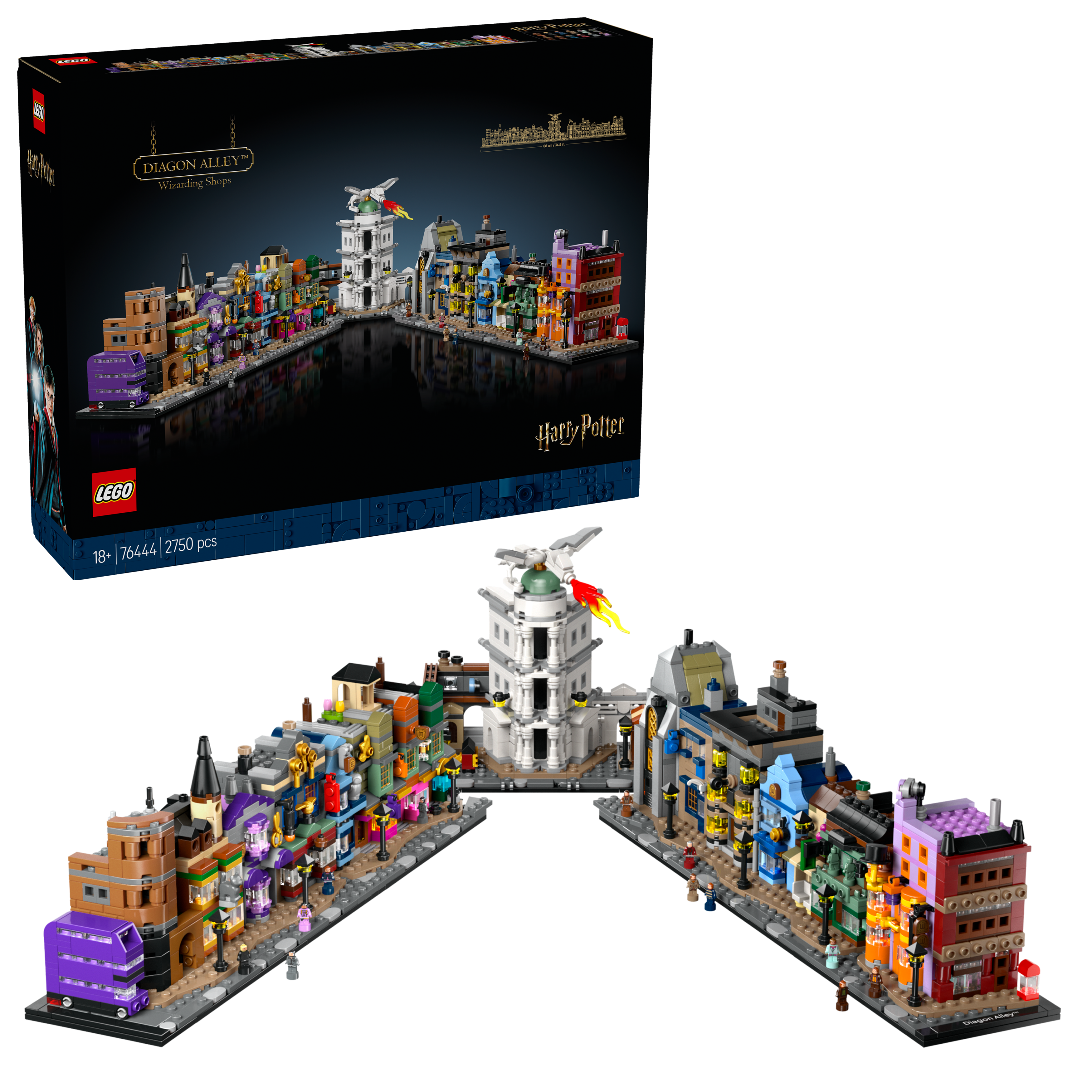 LEGO Harry Potter 76444 Diagon Alley™ Wizarding Shops