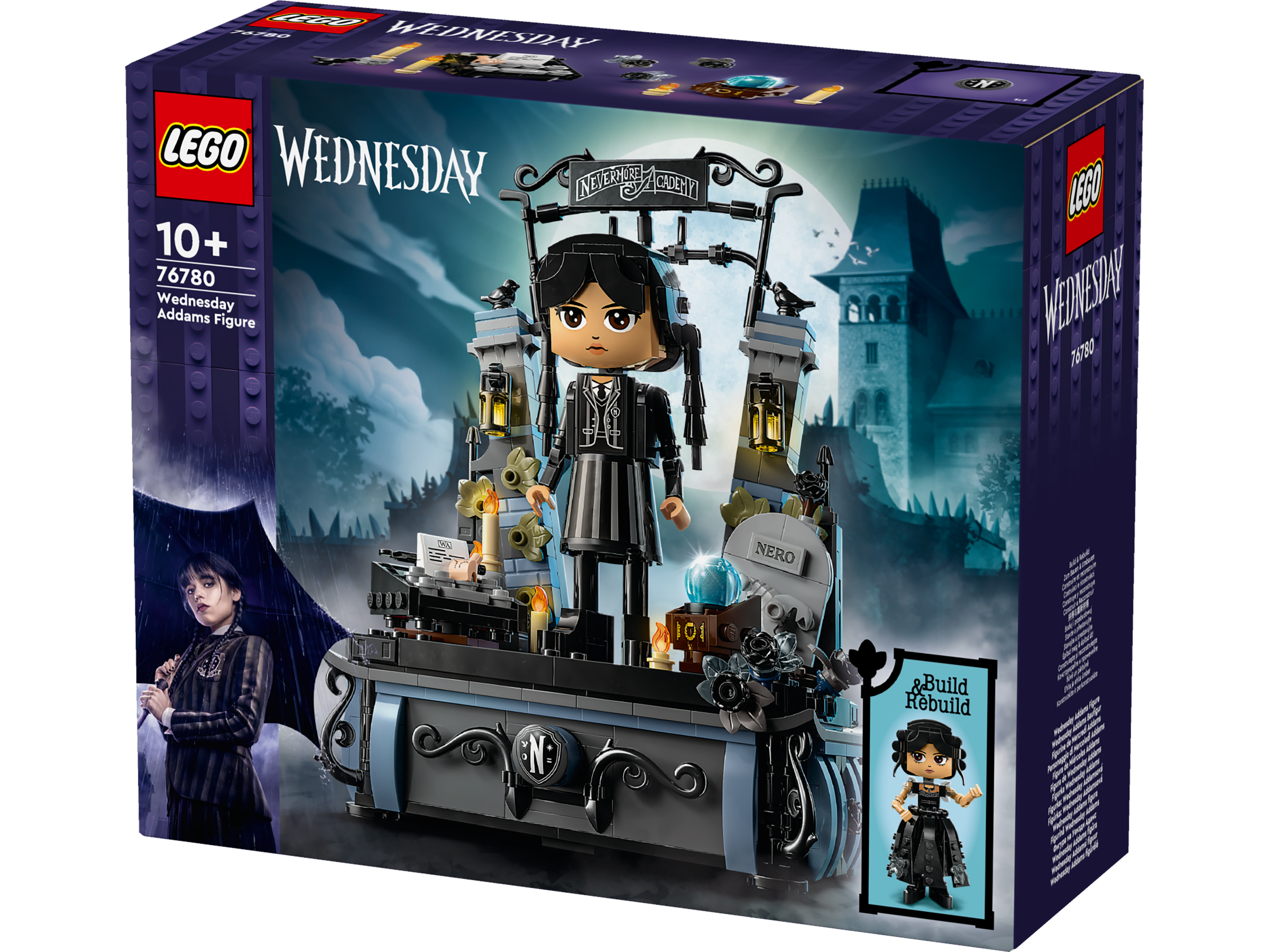 Lego 76780 Wednesday Addams Figure