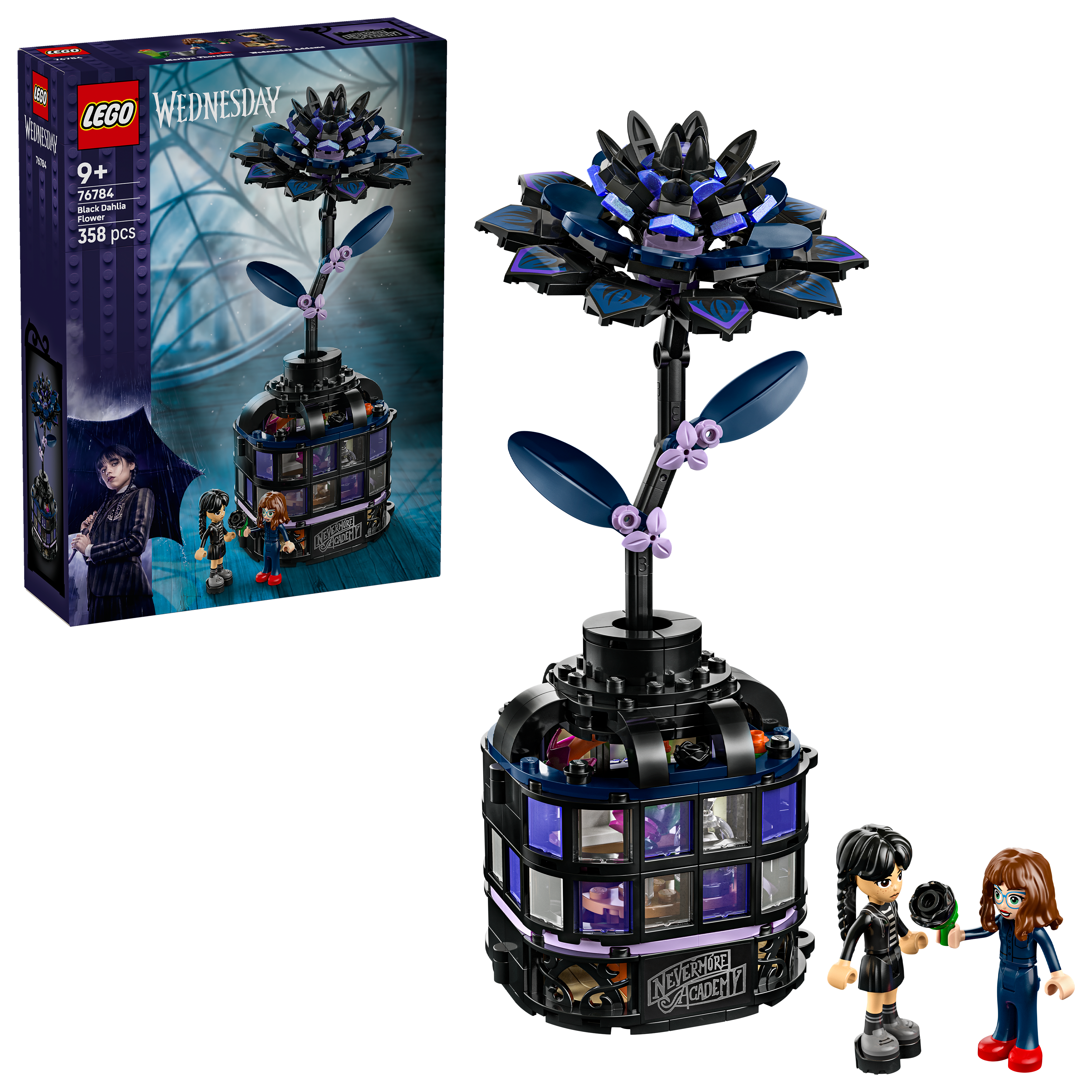 Lego 76784 Black Dahlia Flower