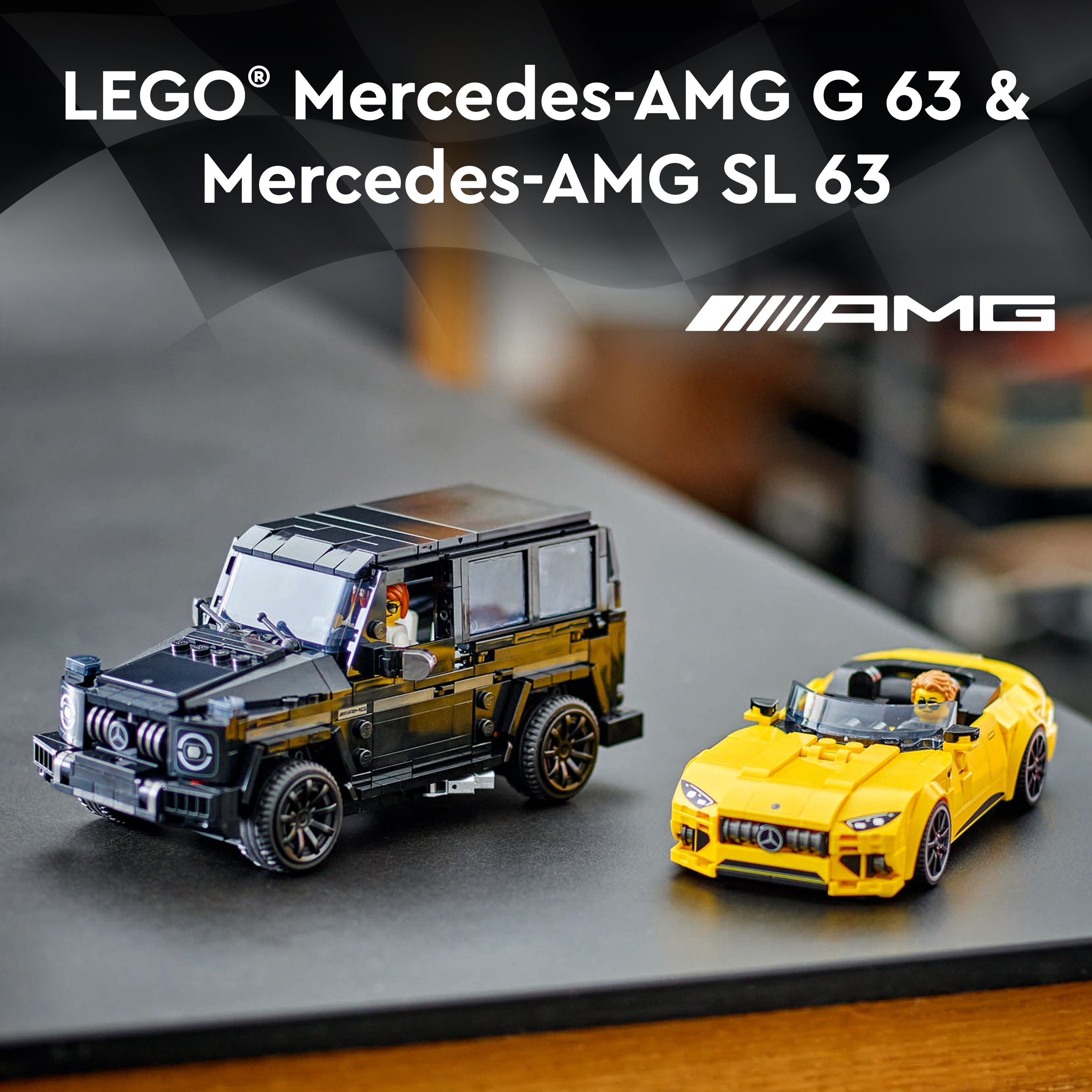 Lego 76924 Mercedes-AMG G 63 & Merc AMG SL63