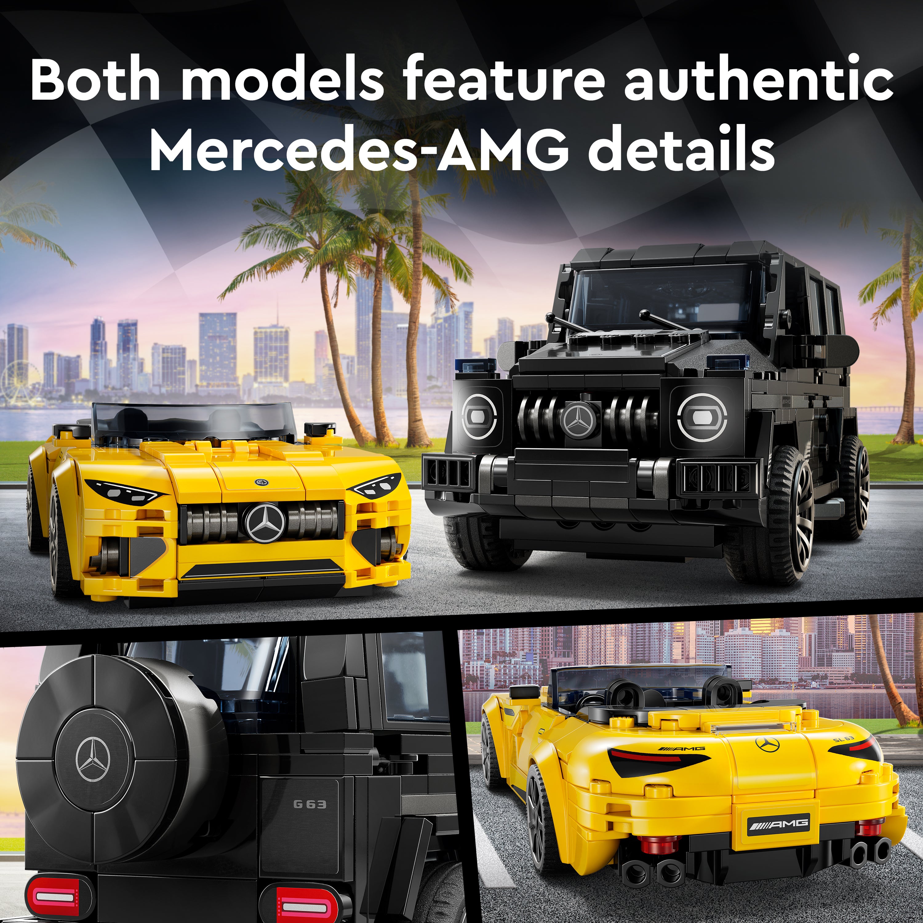 Lego 76924 Mercedes-AMG G 63 & Merc AMG SL63