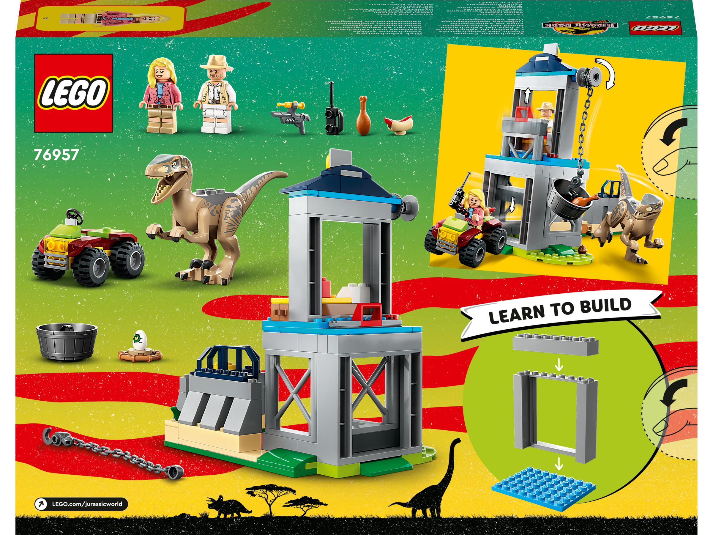 Lego 76957 Velociraptor Escape