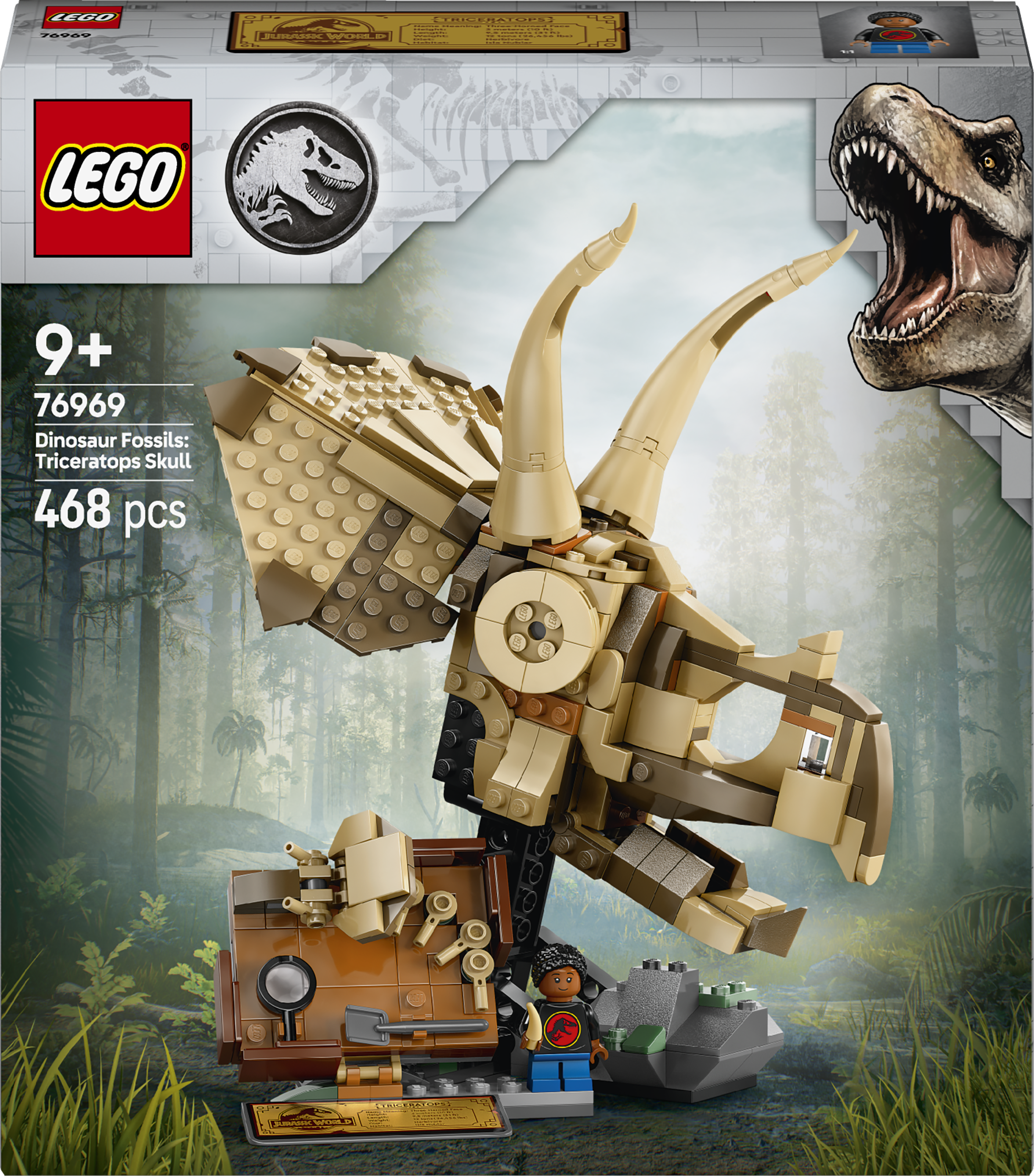 LEGO Jurassic World 76969 Dinosaur Fossils: Triceratops Skull