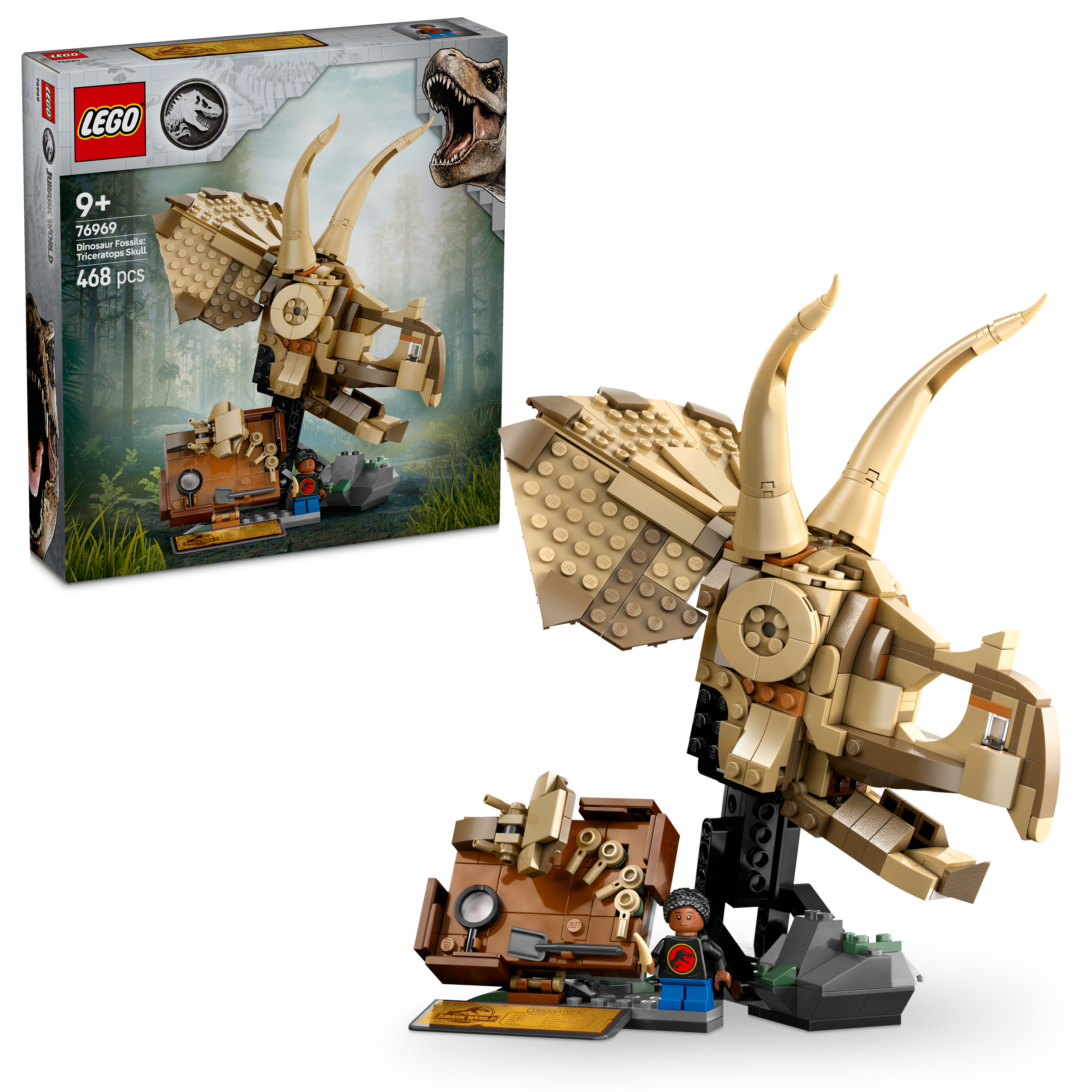 LEGO Jurassic World 76969 Dinosaur Fossils: Triceratops Skull