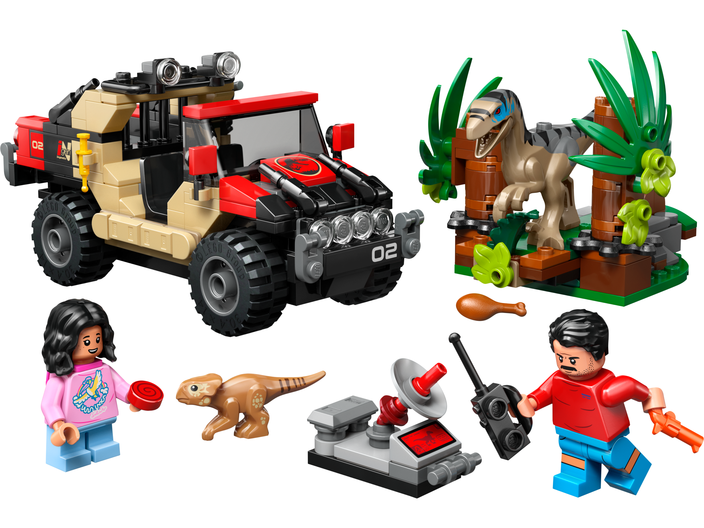 Lego 76972 Raptor Off-Road Escape
