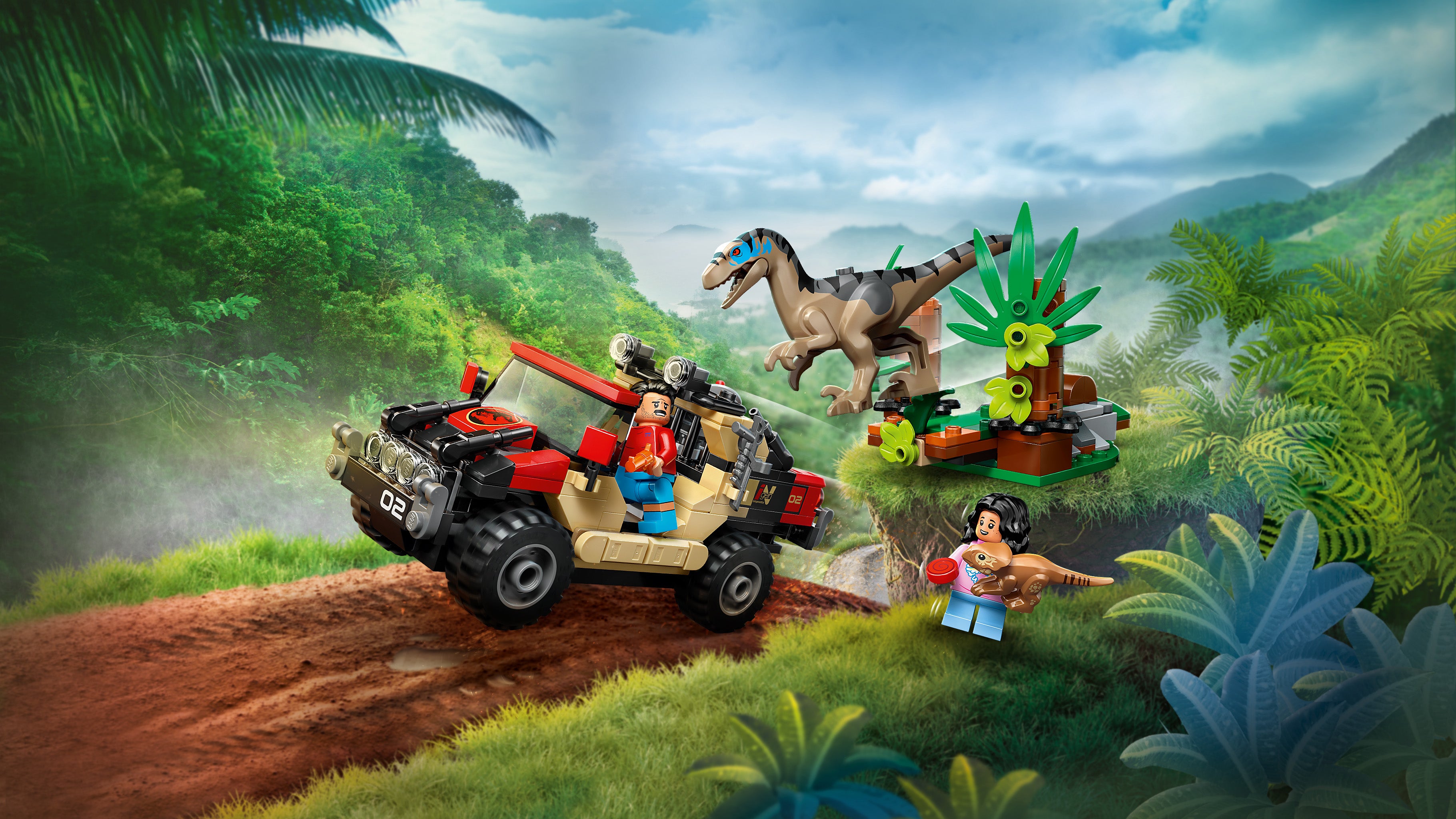 Lego 76972 Raptor Off-Road Escape