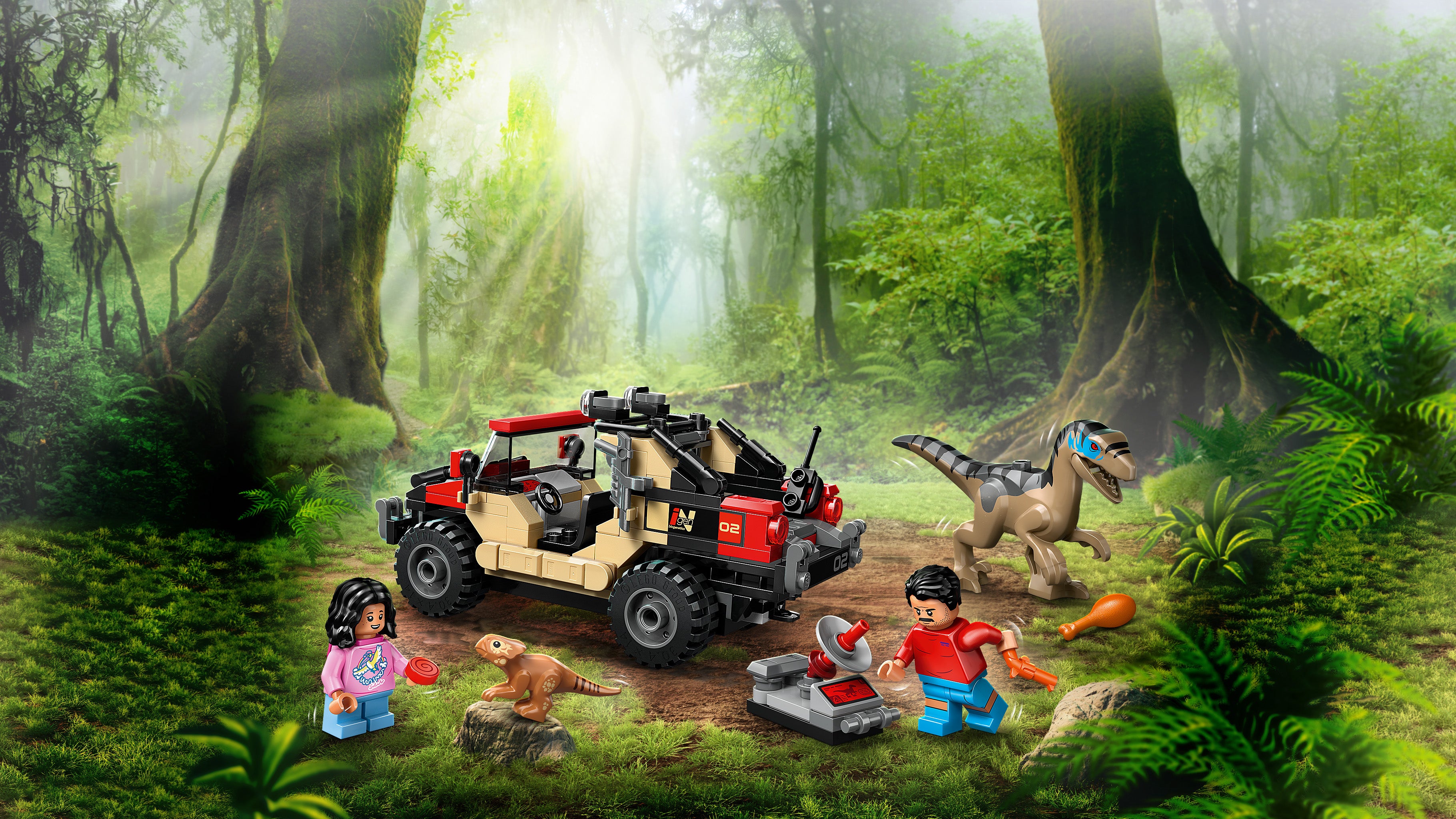 Lego 76972 Raptor Off-Road Escape