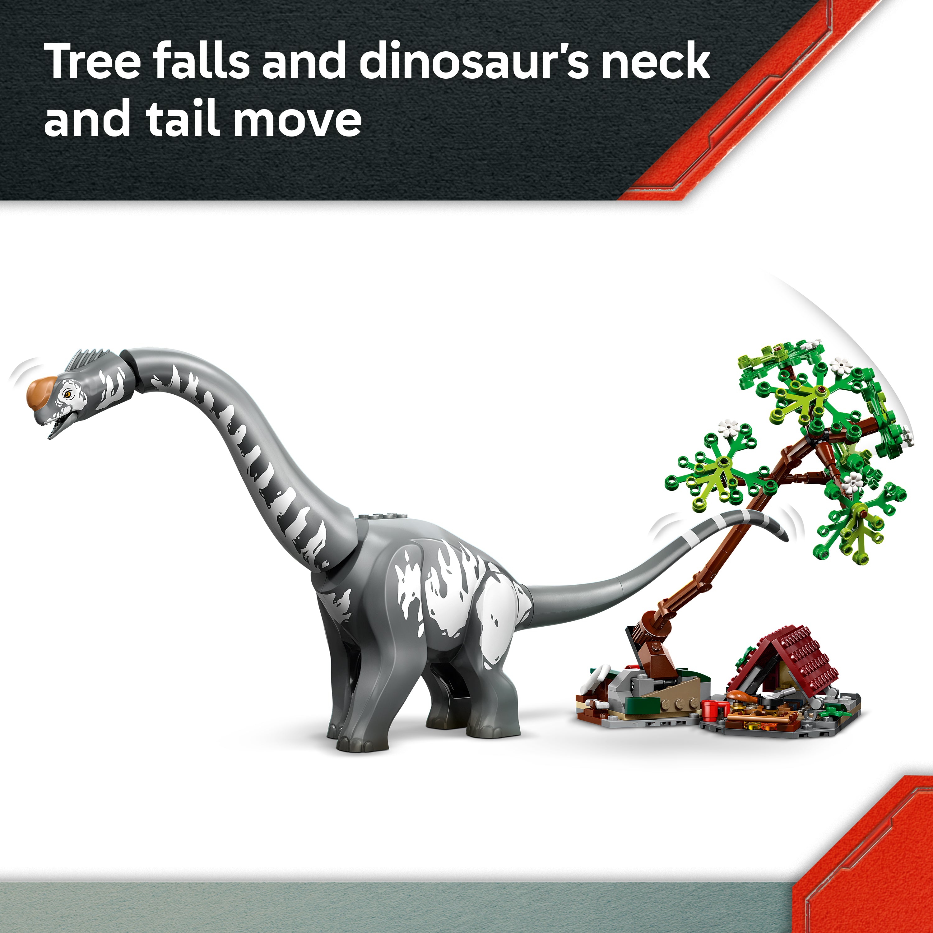 Lego 76973 Raptor & Titanosaurus Tracking Mission