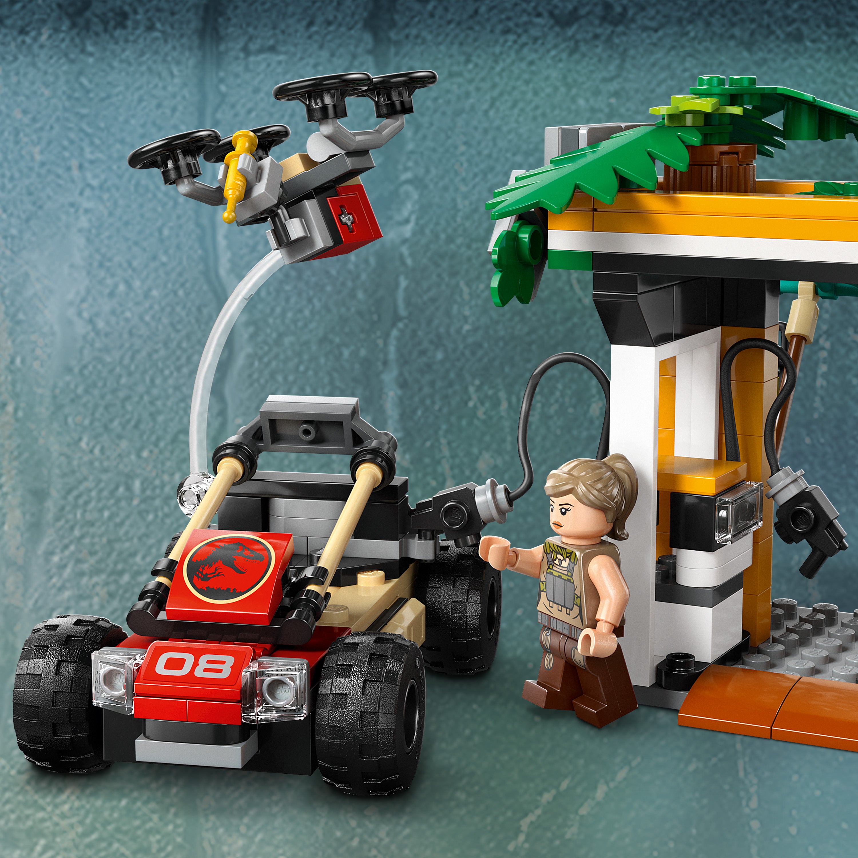 Lego 76973 Raptor & Titanosaurus Tracking Mission