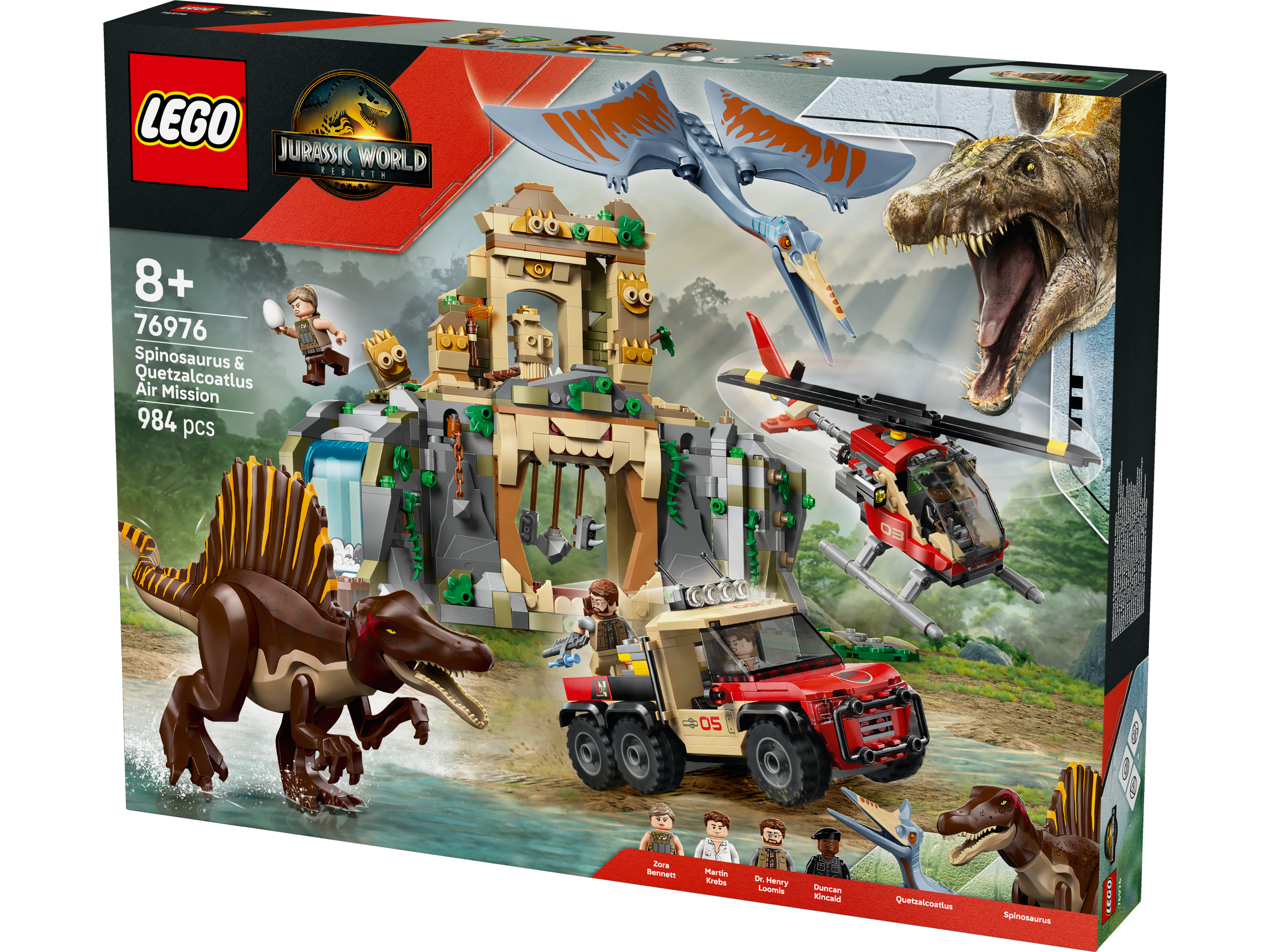 Lego 76976 Spinosaurus & Quetzalcoatlus Air Mission