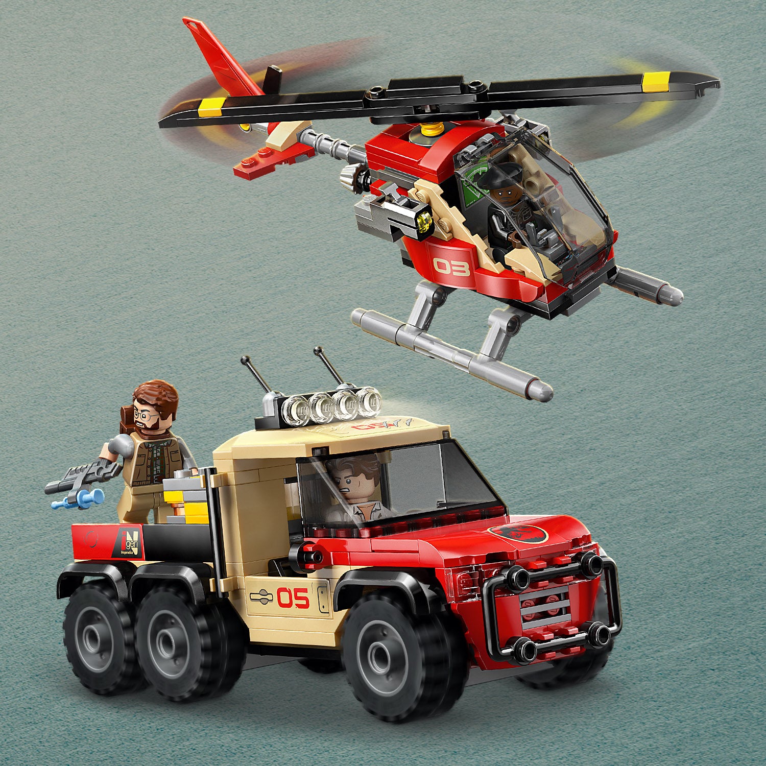 Lego 76976 Spinosaurus & Quetzalcoatlus Air Mission