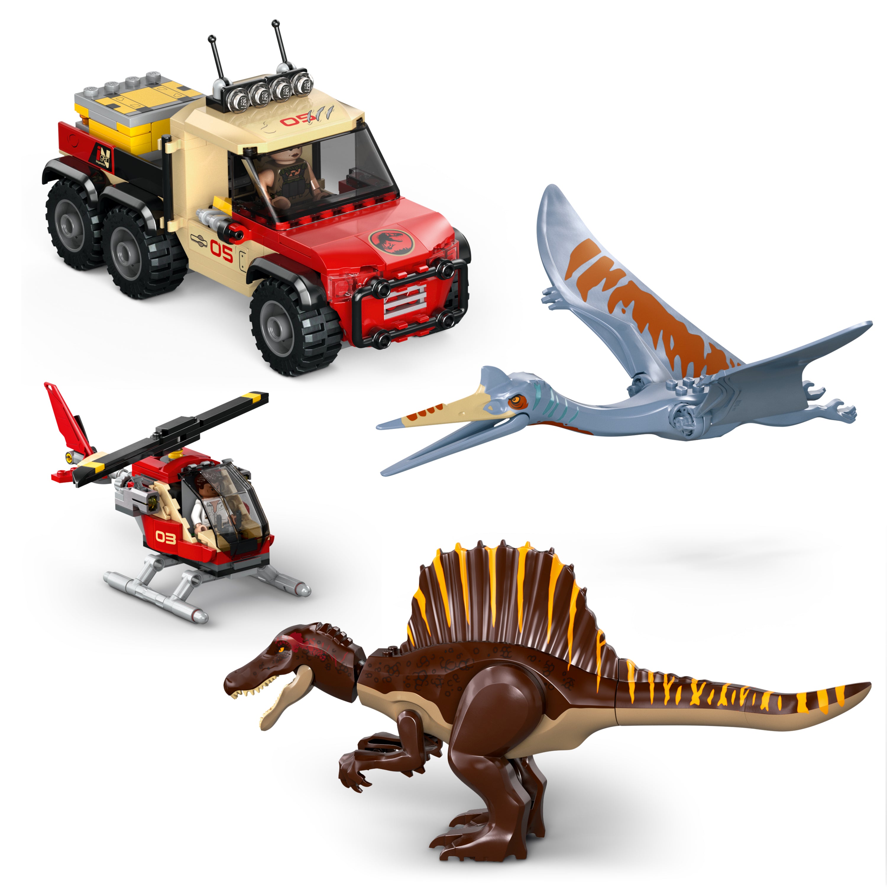 Lego 76976 Spinosaurus & Quetzalcoatlus Air Mission