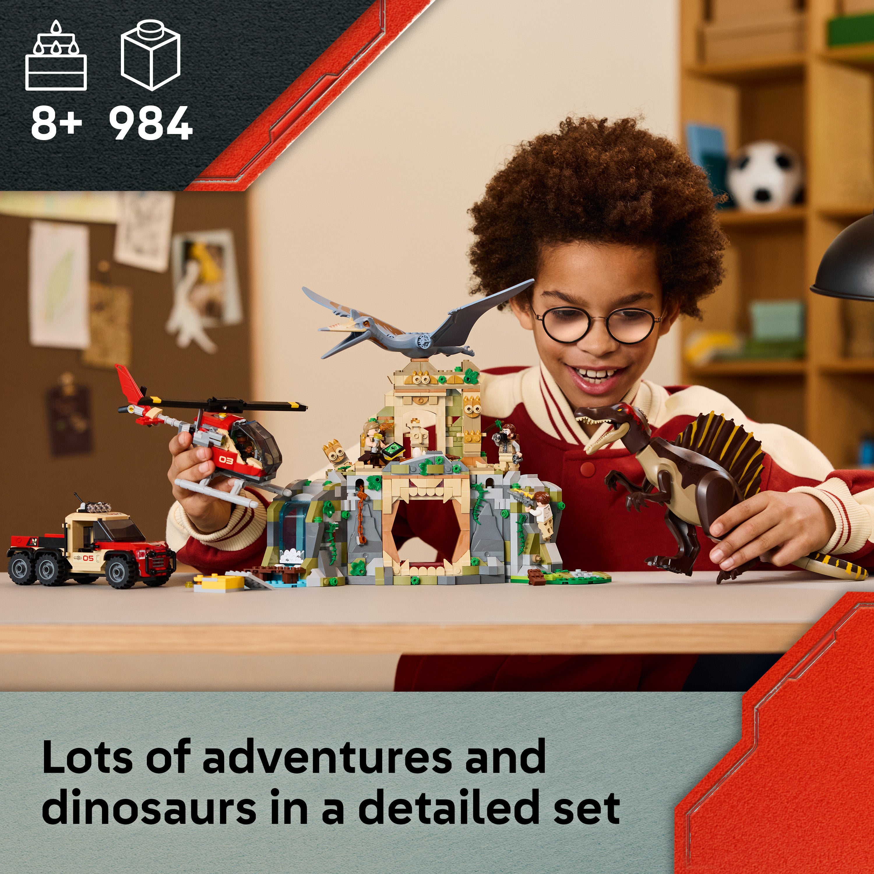 Lego 76976 Spinosaurus & Quetzalcoatlus Air Mission