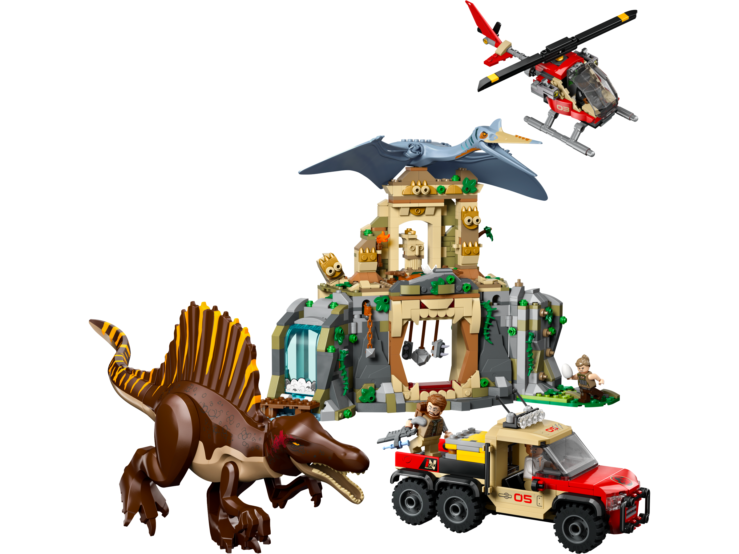 Lego 76976 Spinosaurus & Quetzalcoatlus Air Mission