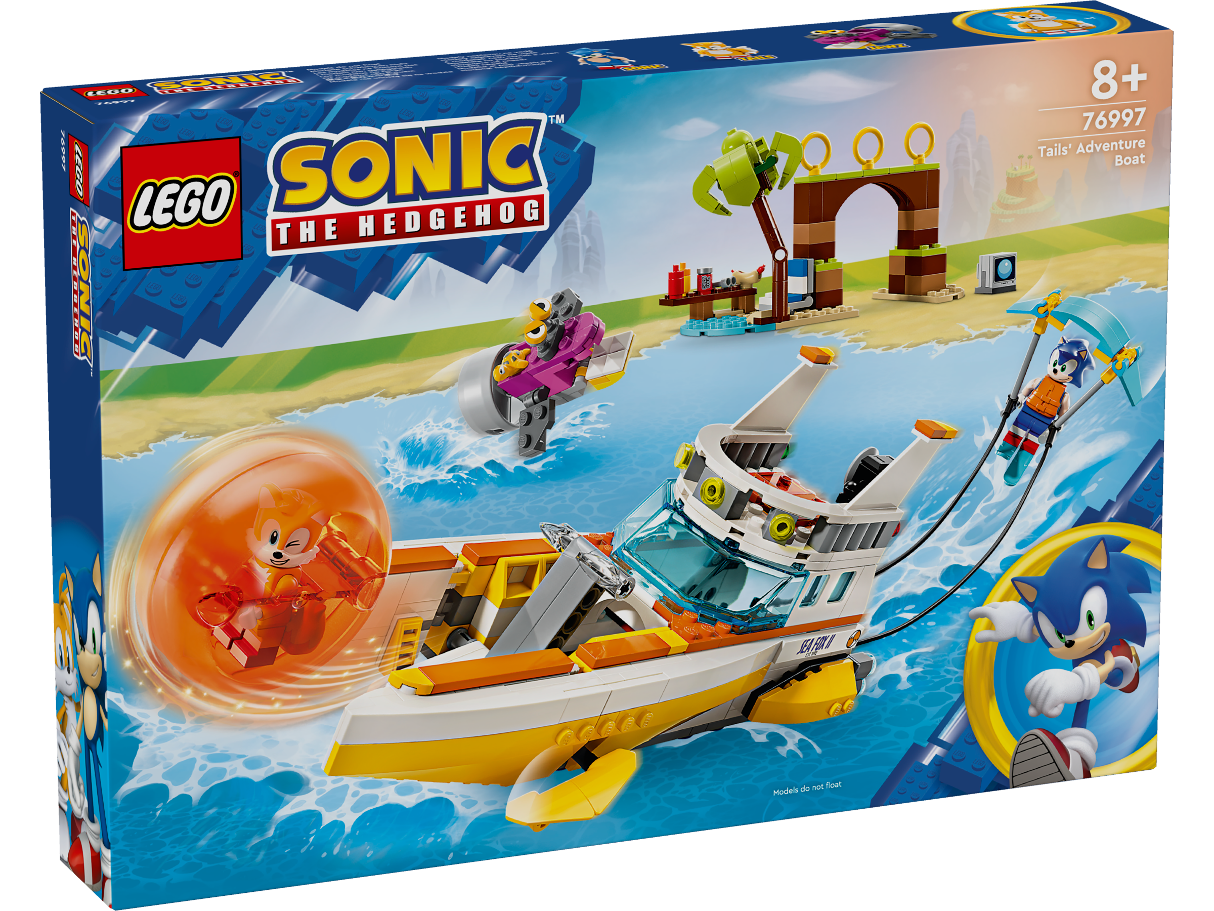 Lego 76997 Tails Adventure Boat