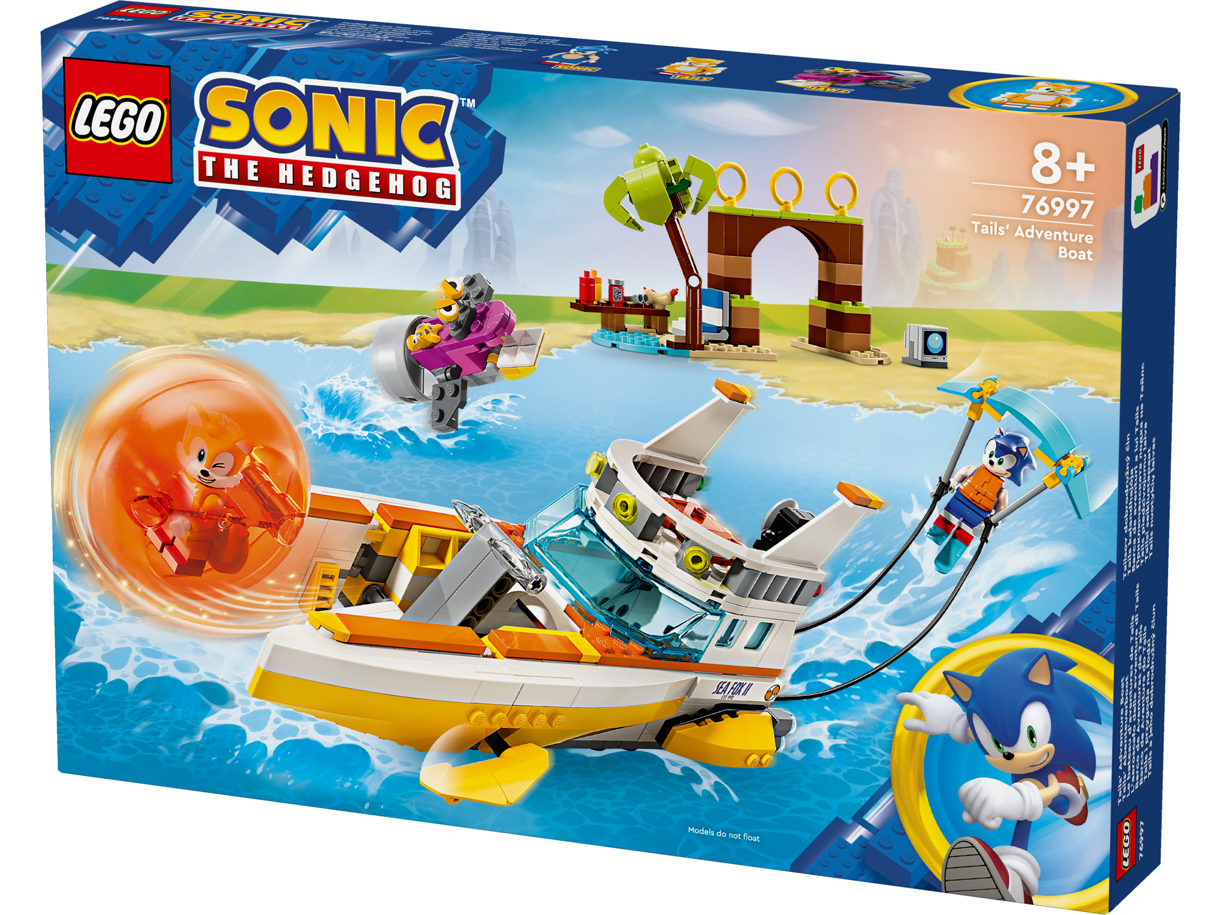 Lego 76997 Tails Adventure Boat