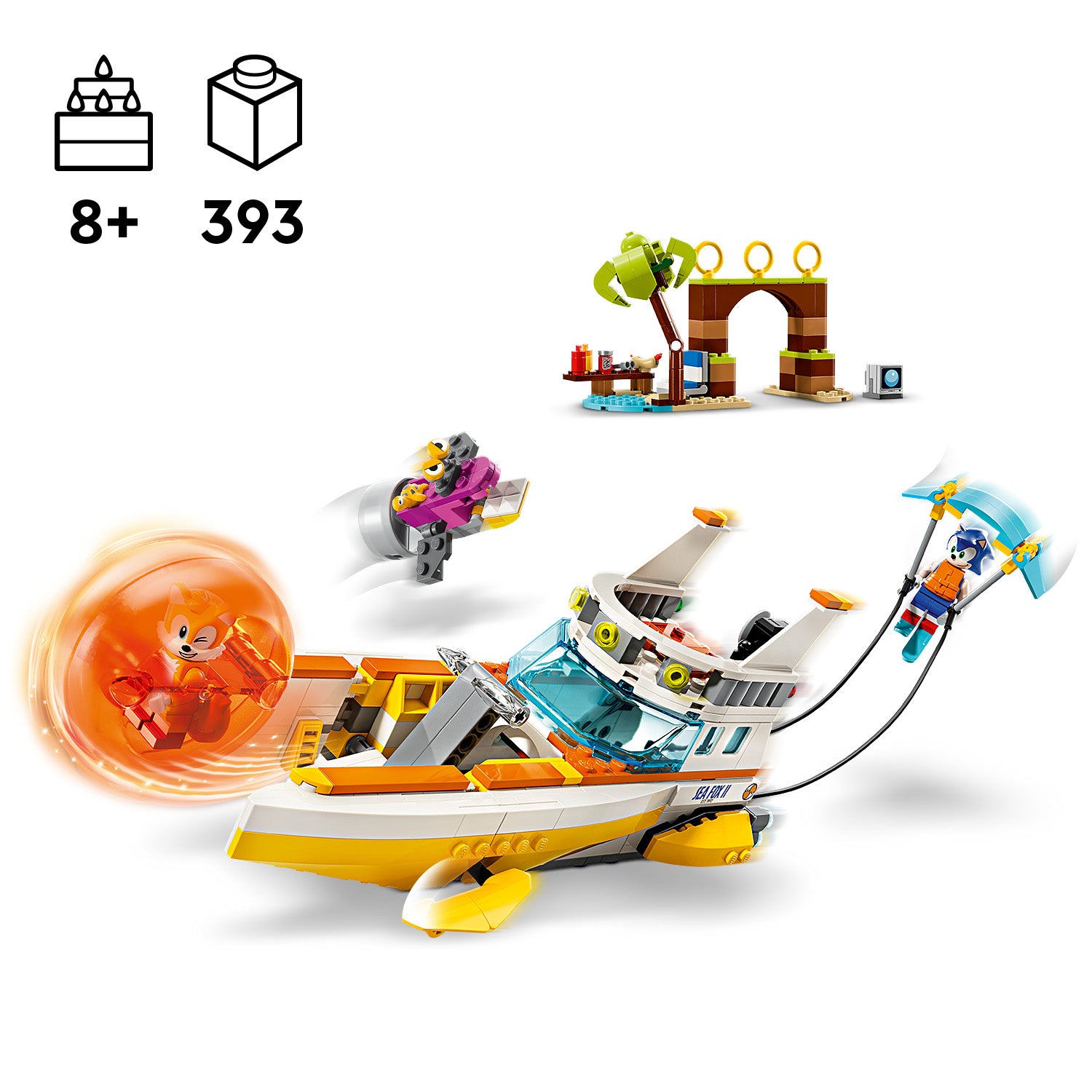 Lego 76997 Tails Adventure Boat