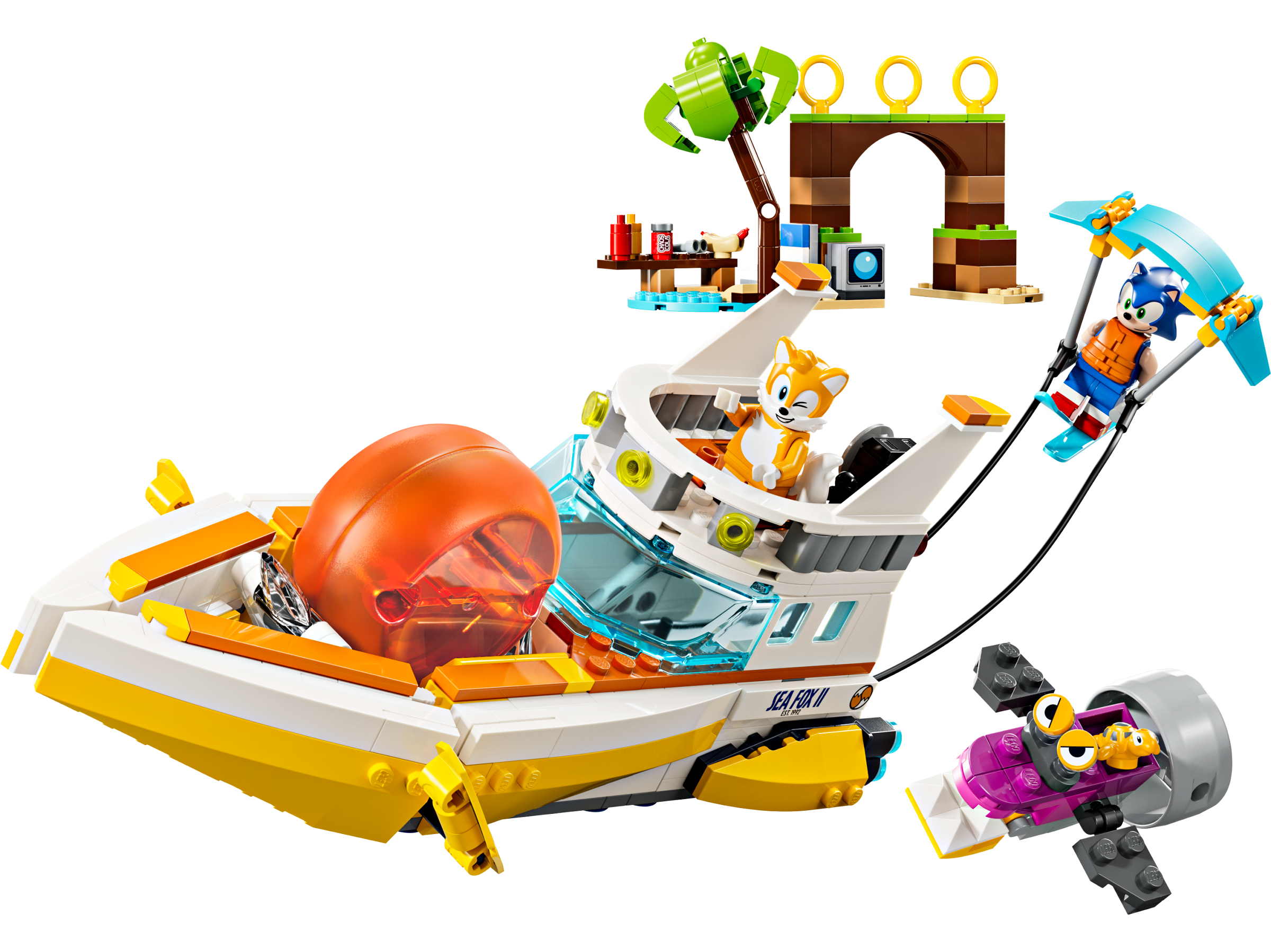 Lego 76997 Tails Adventure Boat