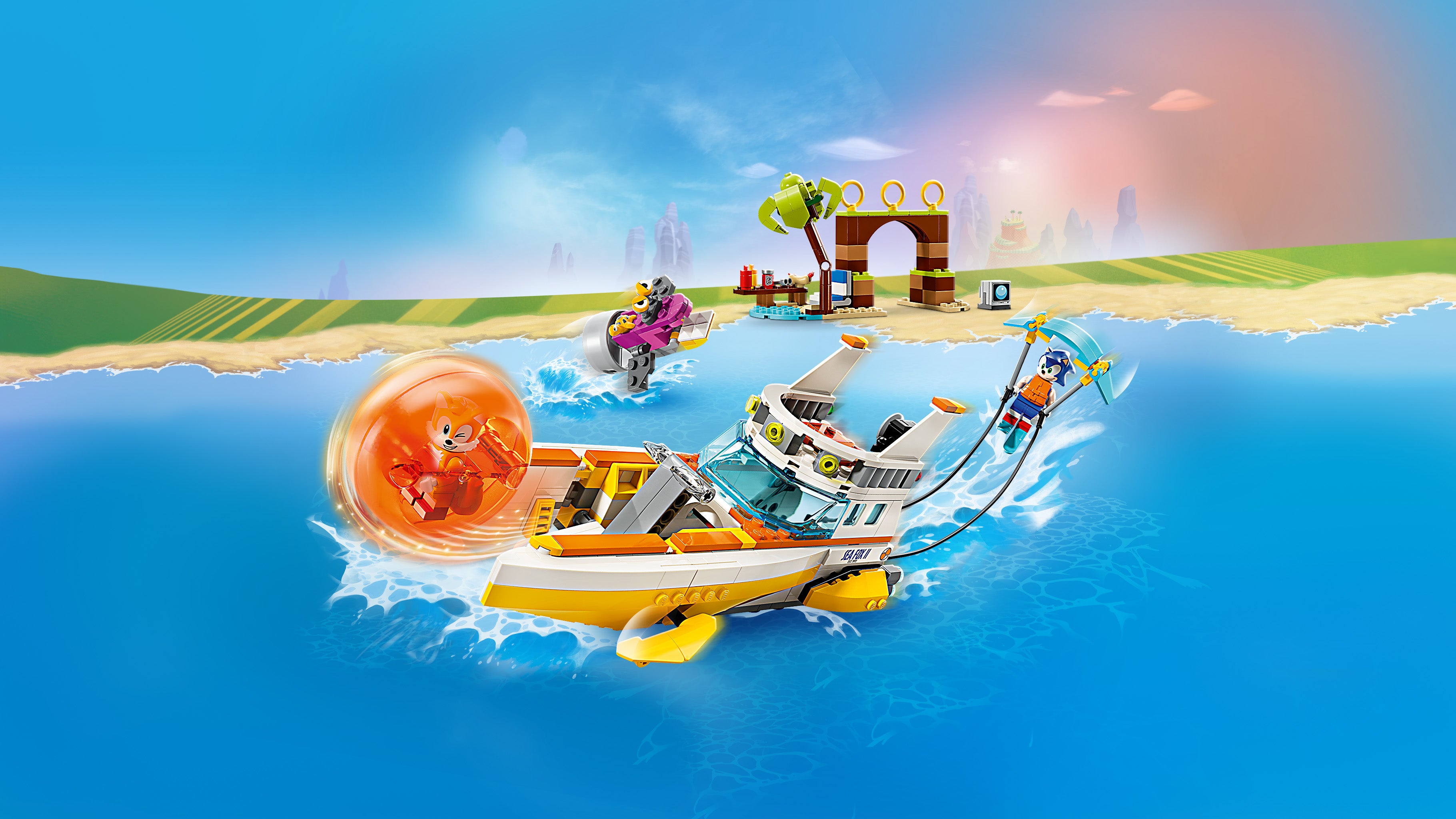 Lego 76997 Tails Adventure Boat