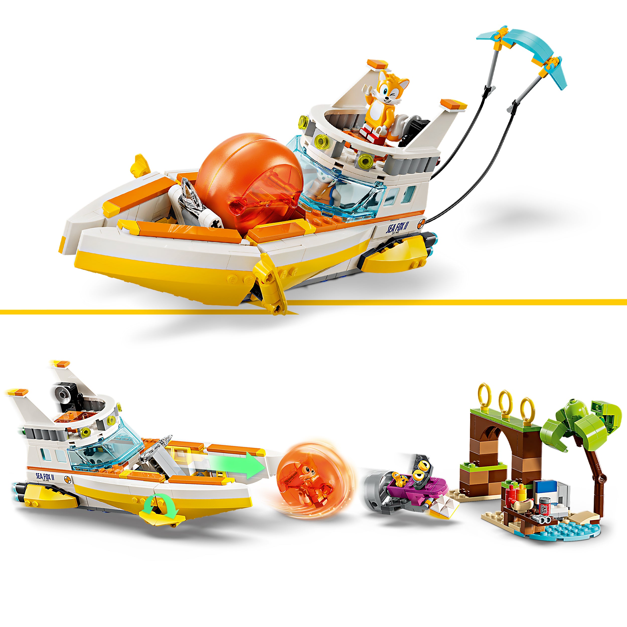 Lego 76997 Tails Adventure Boat