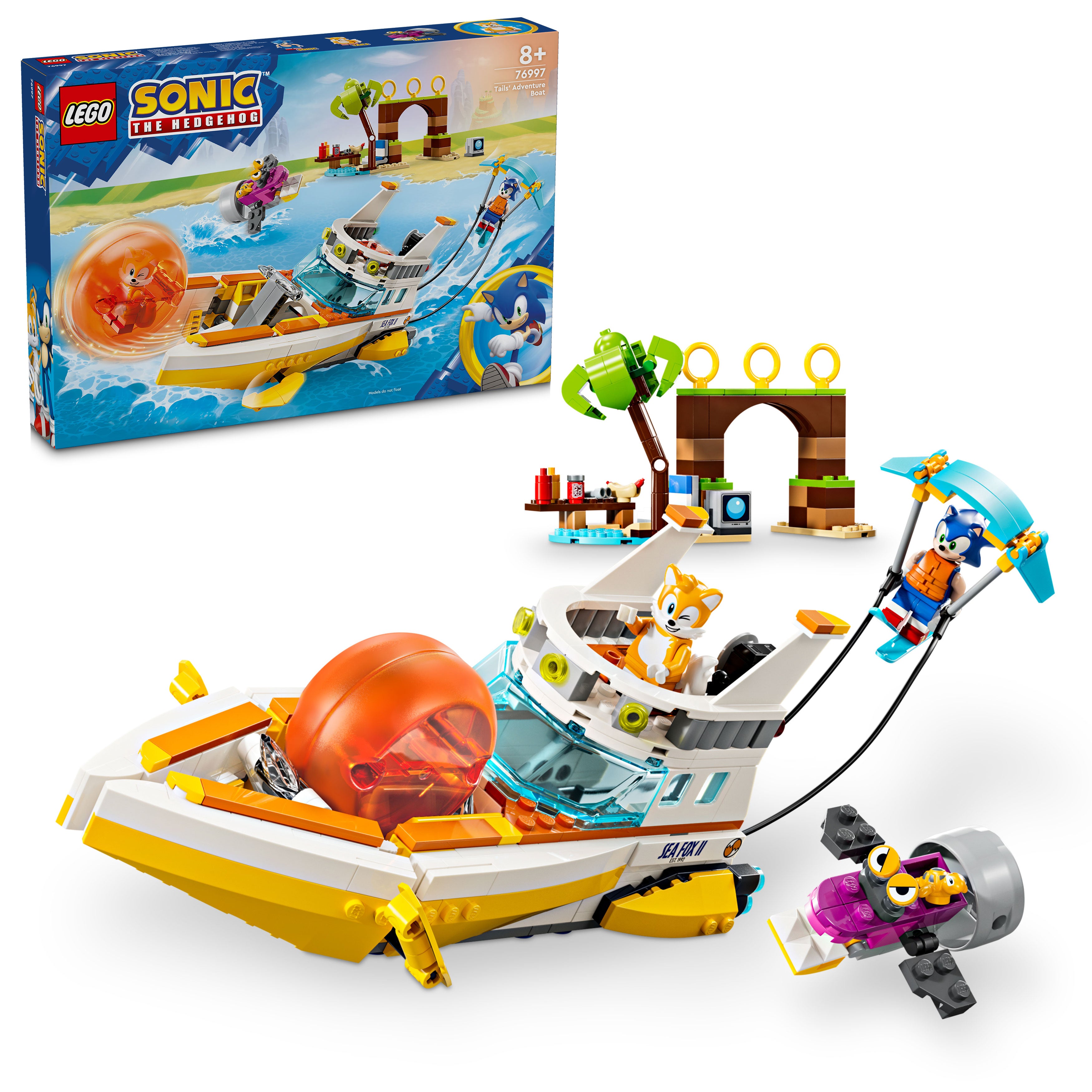 Lego 76997 Tails Adventure Boat