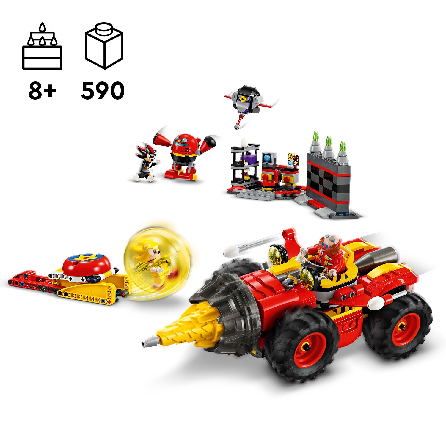 Lego 76999 Super Sonic vs. Egg Drillster