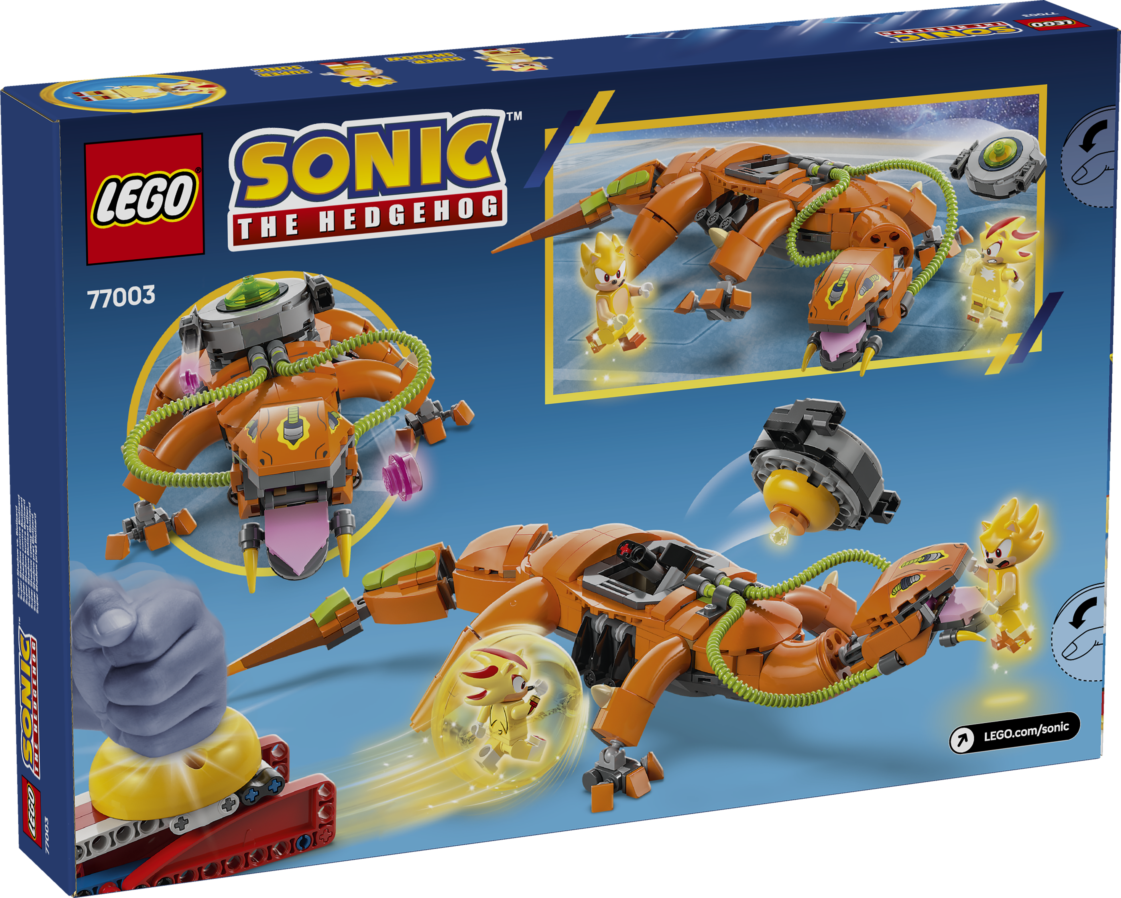 LEGO Sonic The Hedgehog 77003 Super Shadow vs. Biolizard