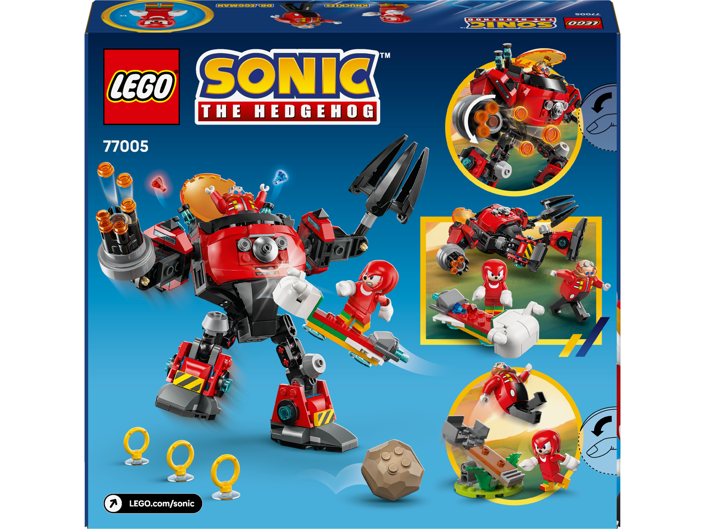 Lego 77005 Knuckles vs. Dr. Eggman