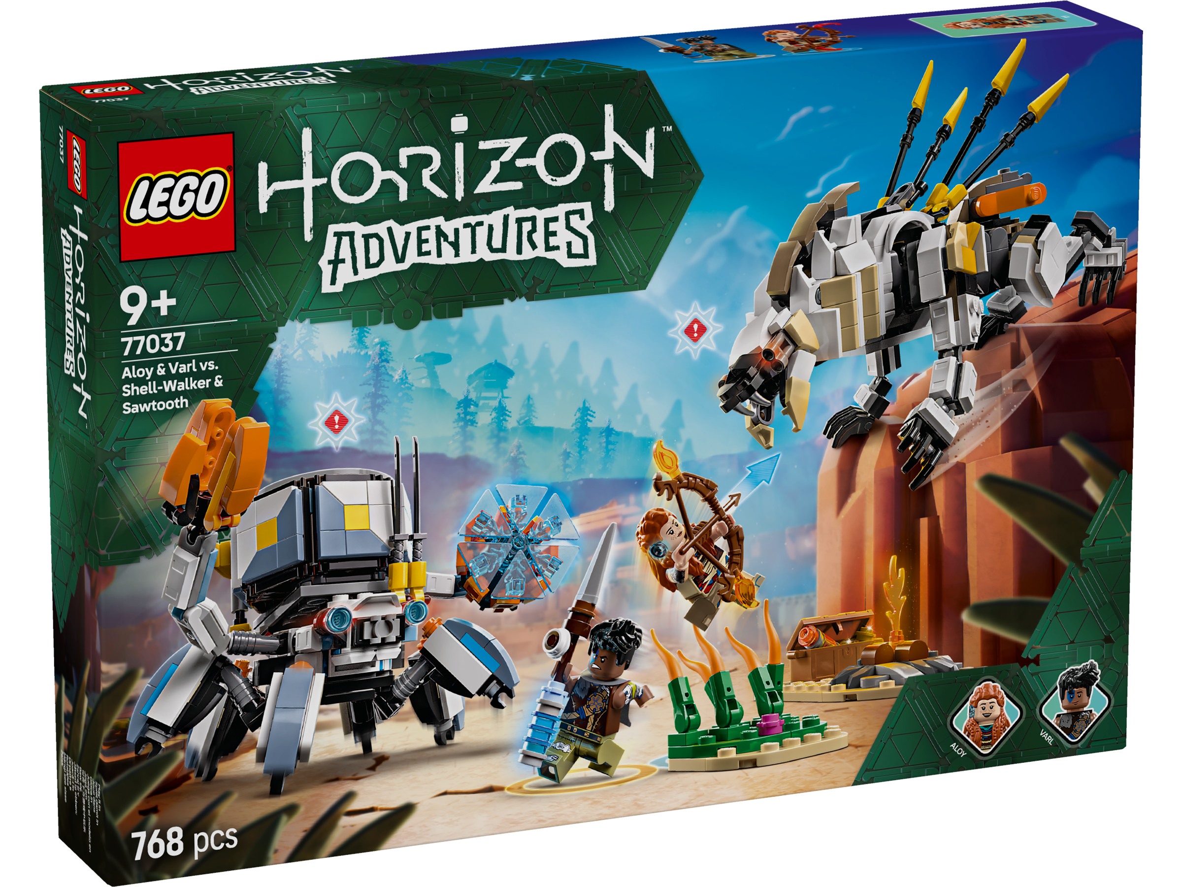 Lego 77037 Aloy & Varl vs. Shell-Walker & Sawtooth