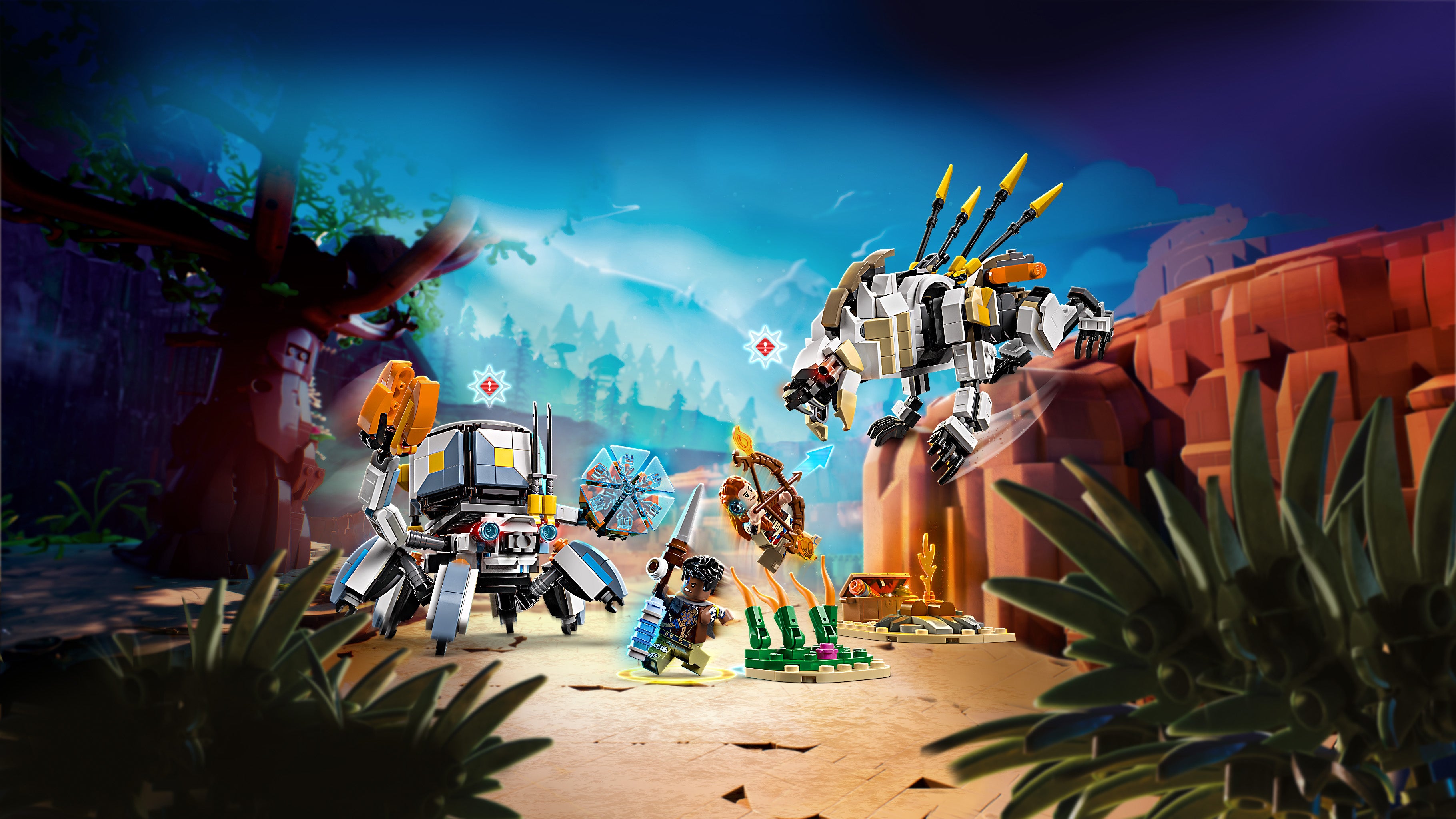 Lego 77037 Aloy & Varl vs. Shell-Walker & Sawtooth