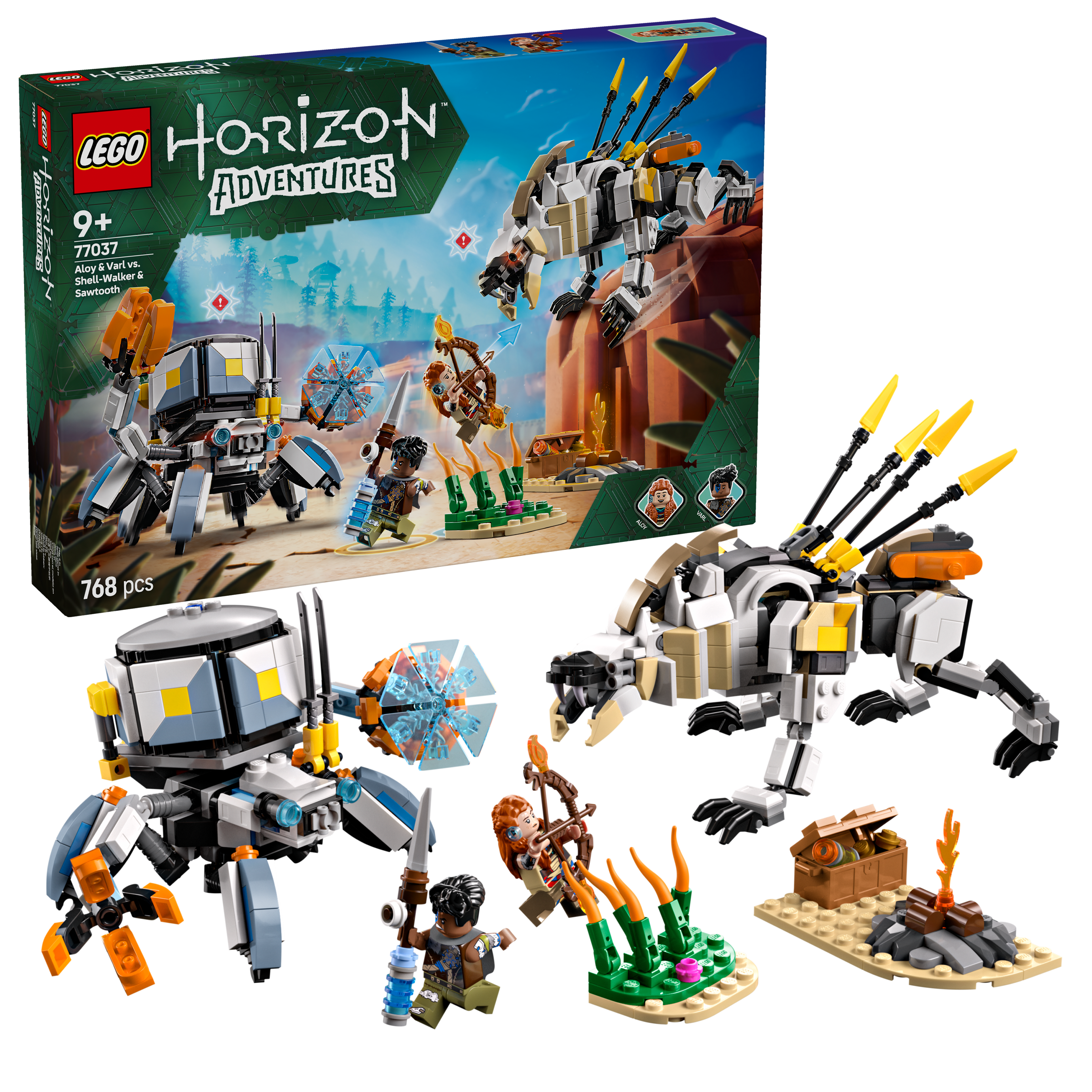 Lego 77037 Aloy & Varl vs. Shell-Walker & Sawtooth