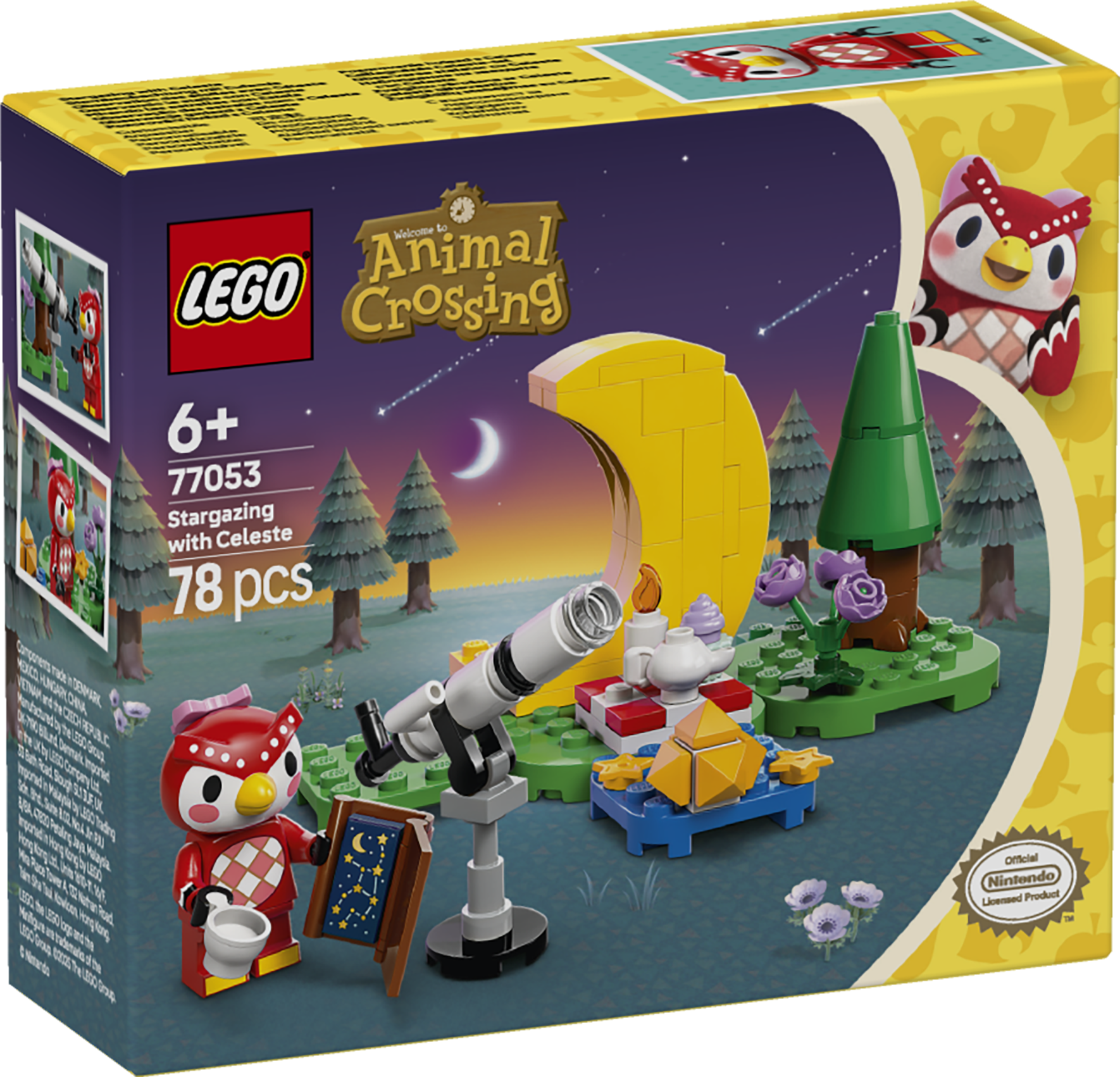 LEGO Animal Crossing 77053 Stargazing with Celeste