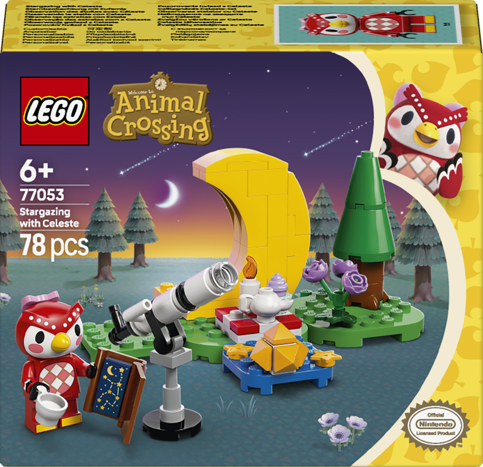 LEGO Animal Crossing 77053 Stargazing with Celeste