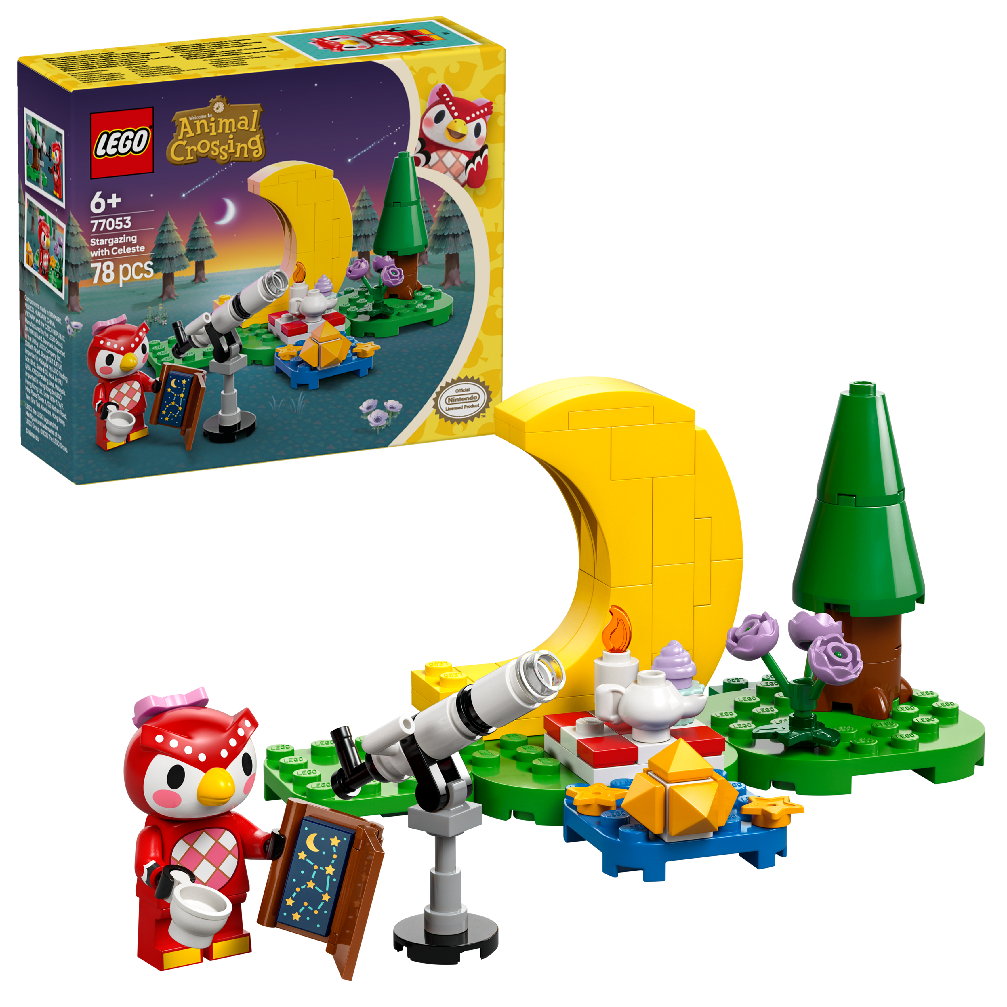 LEGO Animal Crossing 77053 Stargazing with Celeste