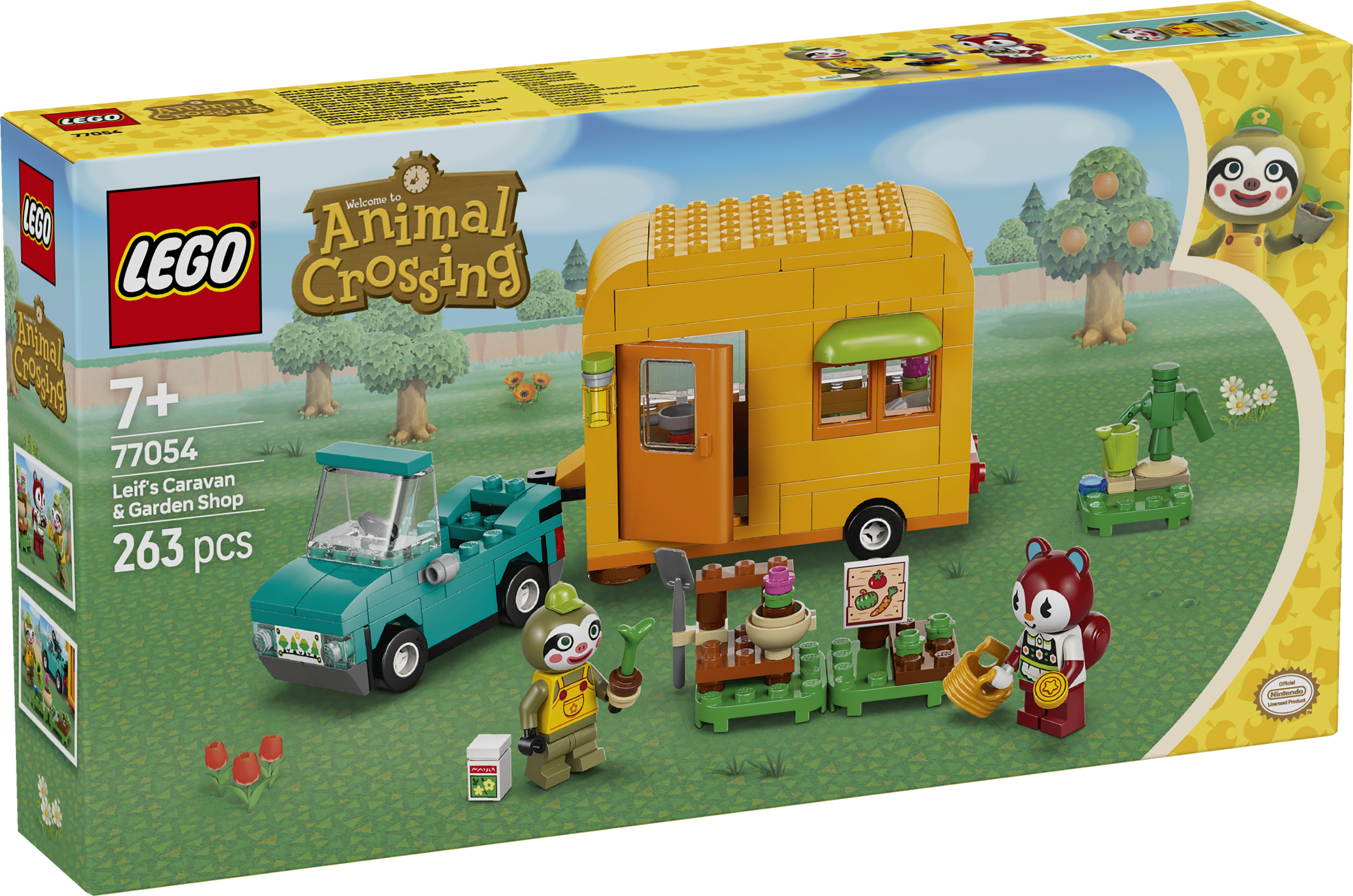 LEGO Animal Crossing 77054 Leif's Caravan & Garden