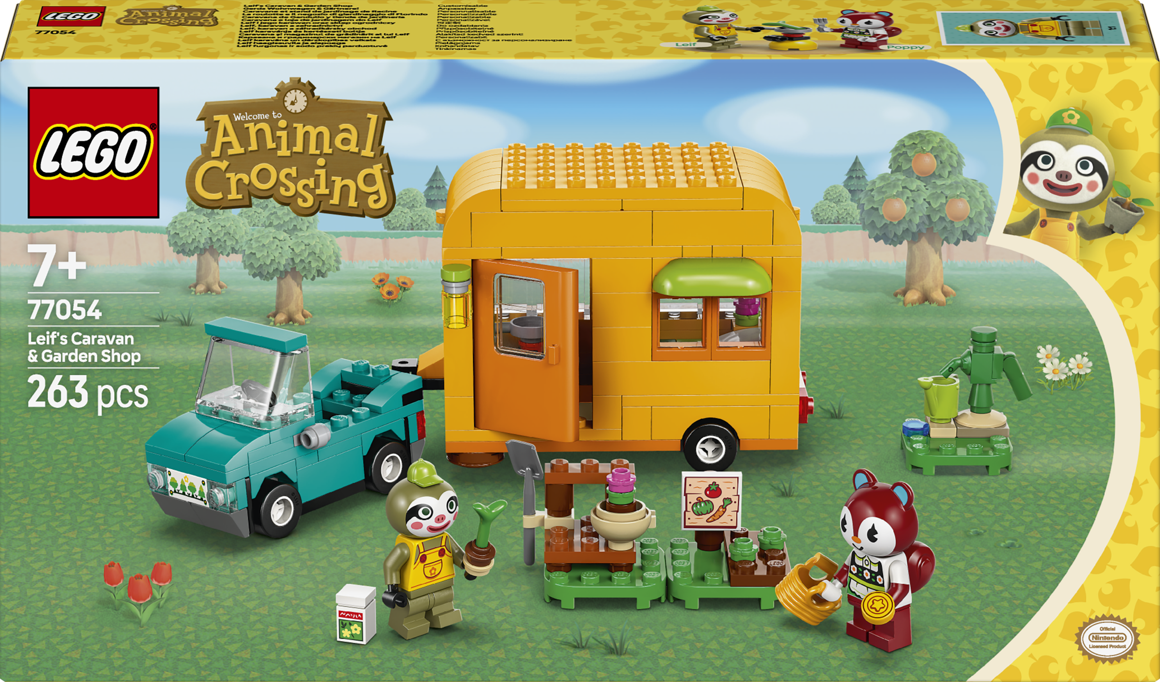 LEGO Animal Crossing 77054 Leif's Caravan & Garden